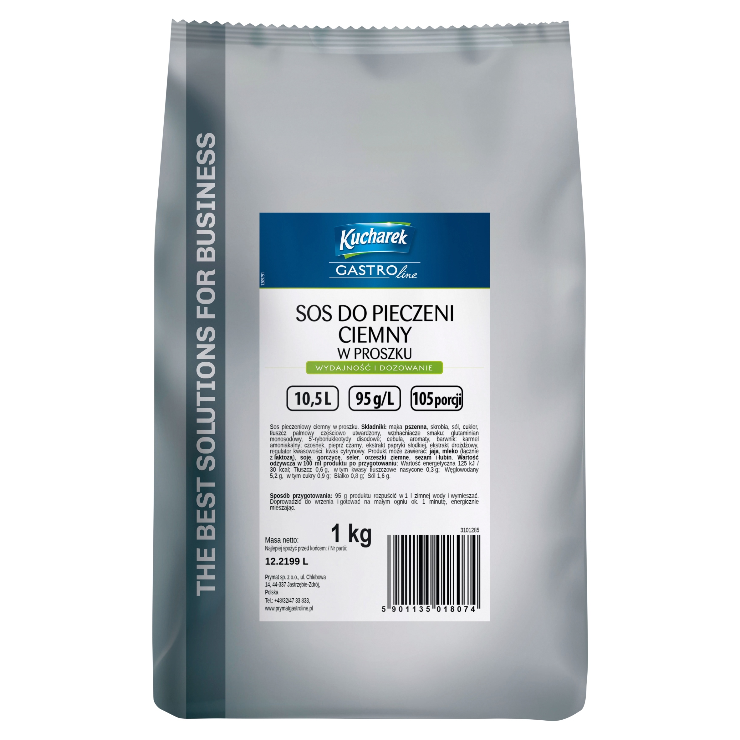 Levně Kucharek Omáčka na pečení tmavá v prášku 1 kg