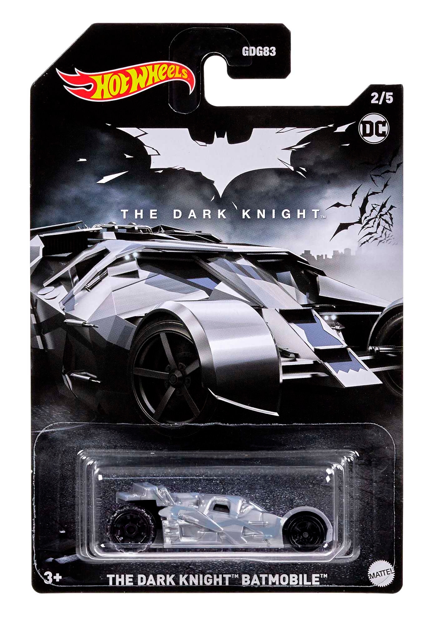 HOT WHEELS BATMAN TV SERII BATMOBILE HLK44 Wiek dziecka 3 lata +