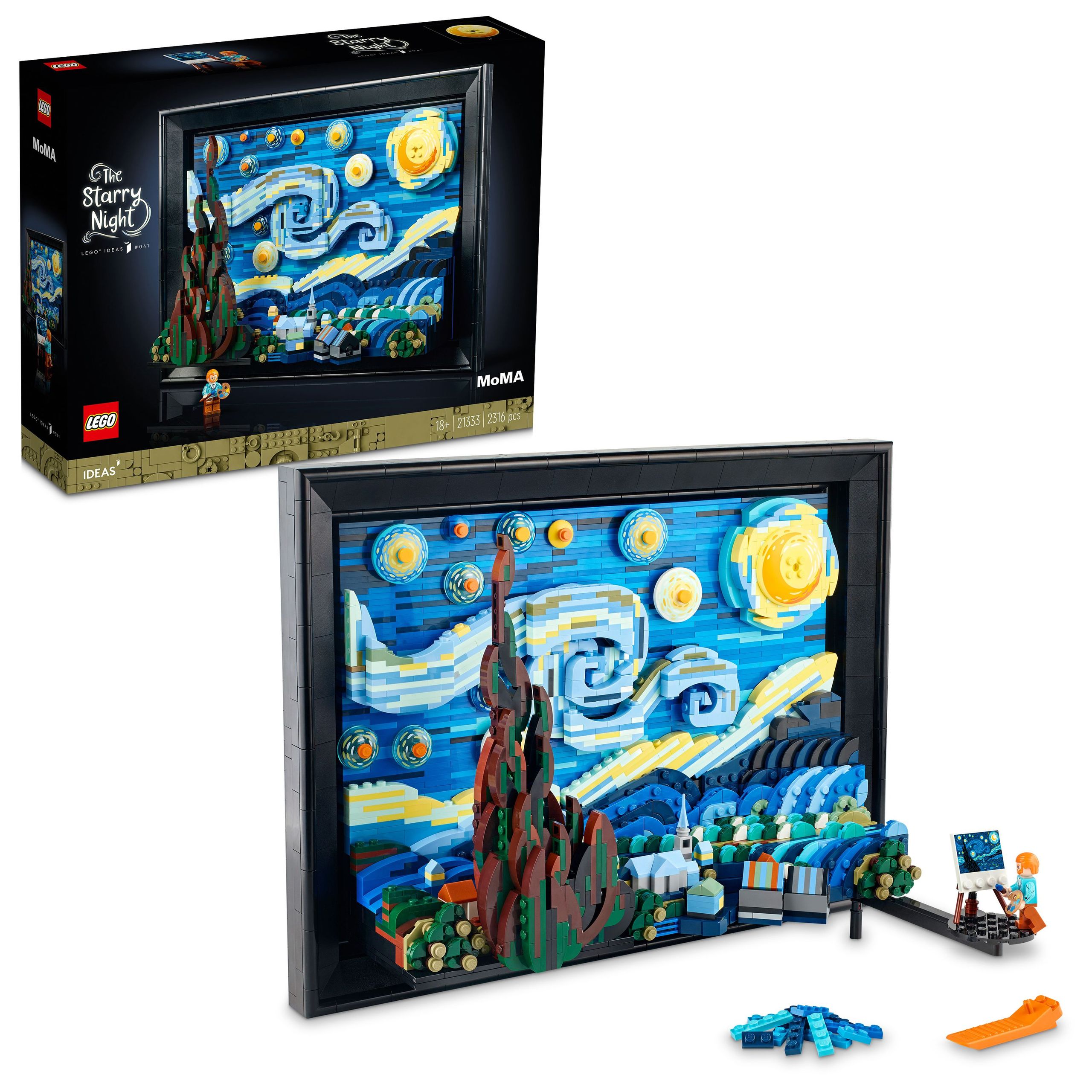 Lego Ideas 21333 Vincent van Gogh – Hvězdná noc