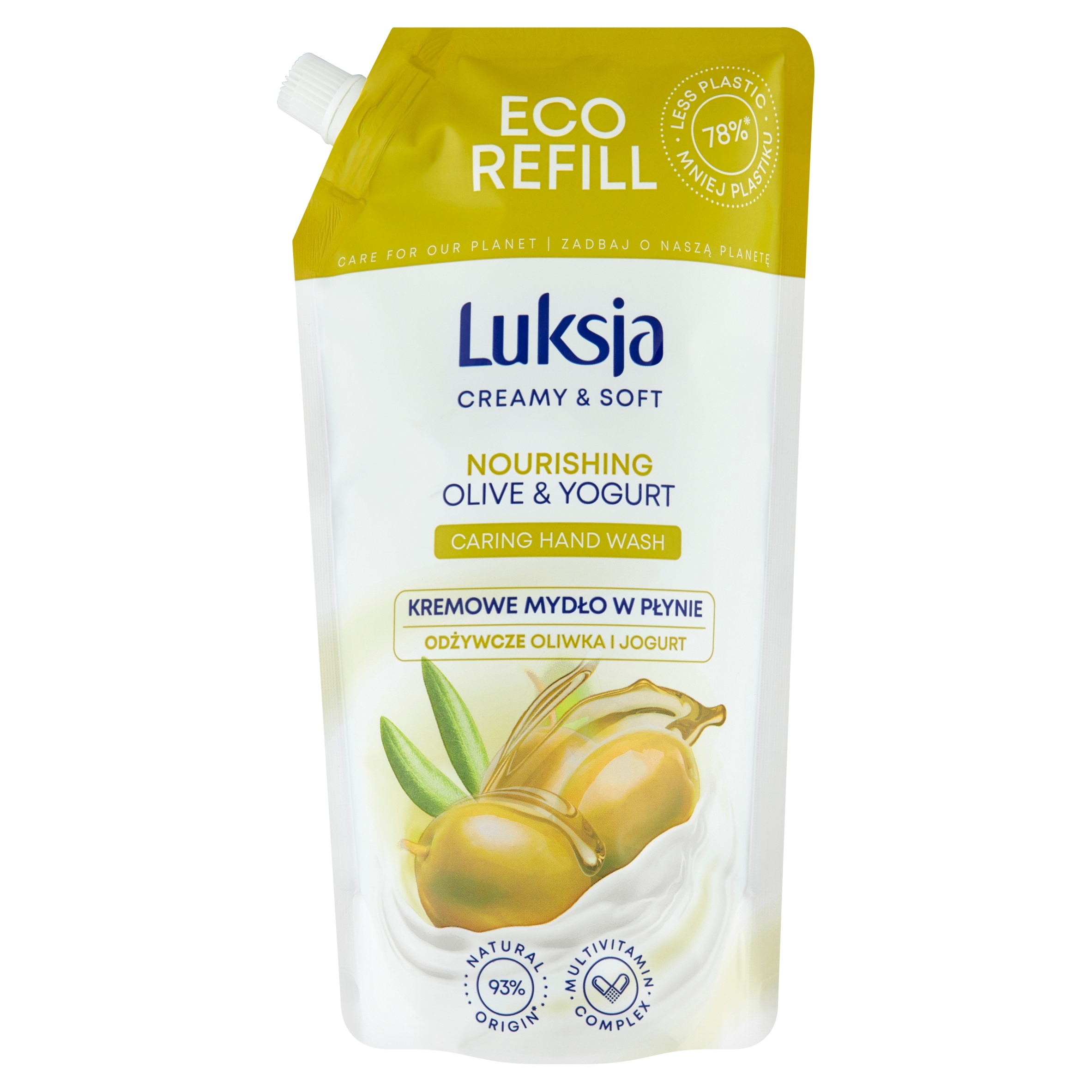 

Luksja mydło w płynie zapas 900ml Oliwka i Jogurt
