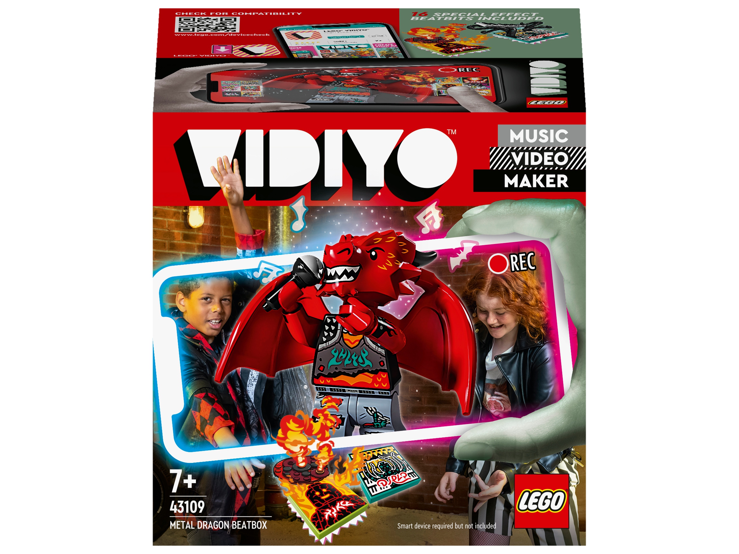 Lego 43109 Vidiyo Metal Dragon BeatBox