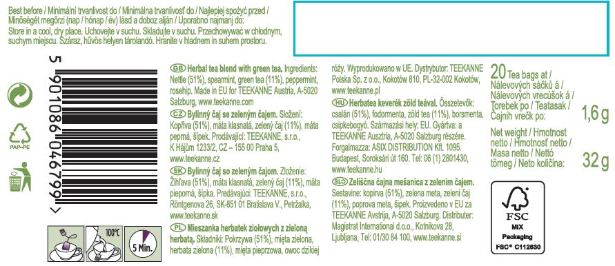 Herbata ziołowa ekspresowa Teekanne 32 g — 14