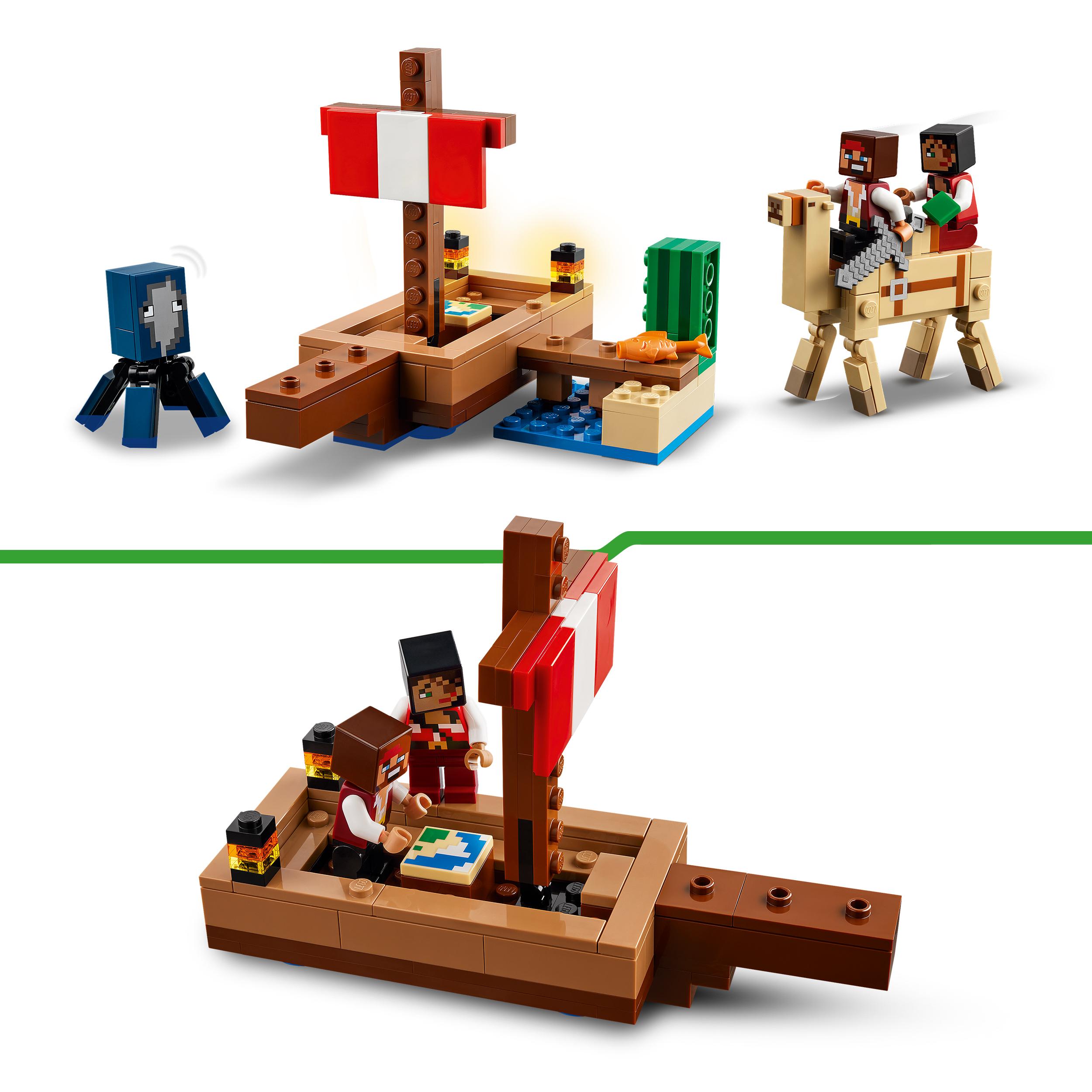 LEGO Minecraft 21259 Rejs statkiem pirackim Marka LEGO