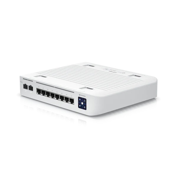 UBIQUITI UniFi Switch Enterprise Layer 3, 8 port, (8) 2.5GbE, PoE+, (2) 10G SFP+, 120W — 12
