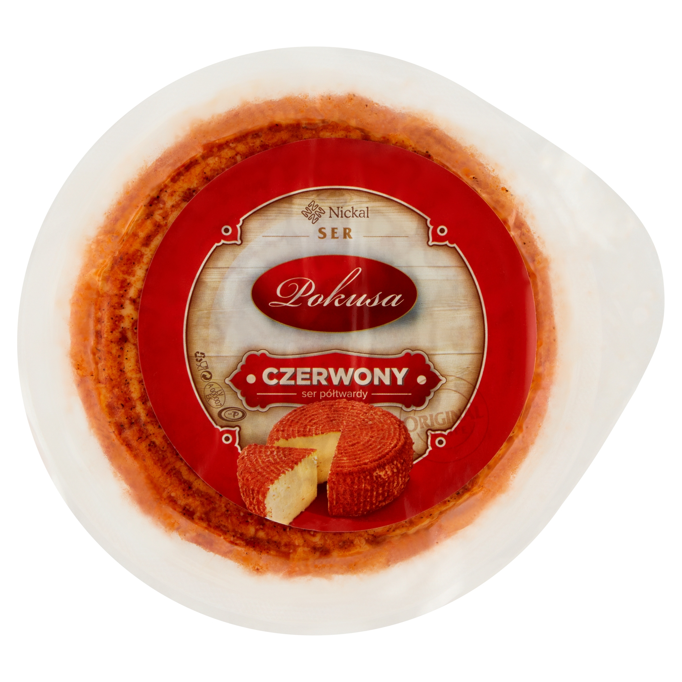 Pokusa Polotvrdý červený sýr 0,350 kg