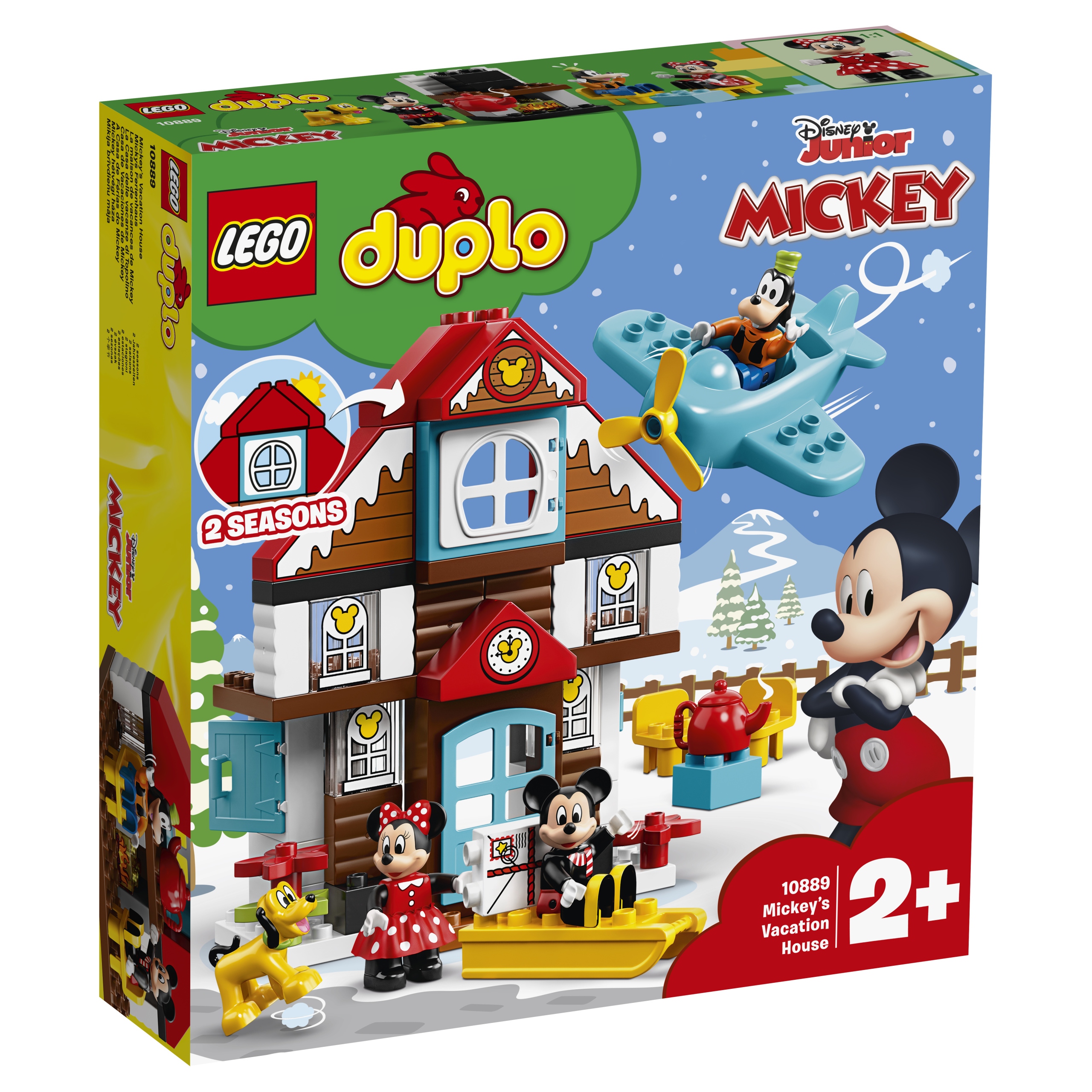 Lego Duplo 10889 Mikiho rekreační dům Zima/Léto