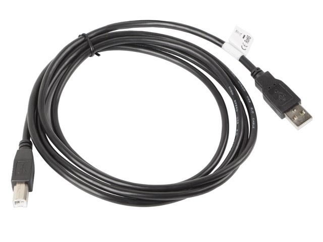 Kabel USB 2.0 Lanberg AM-BM 5m czarny