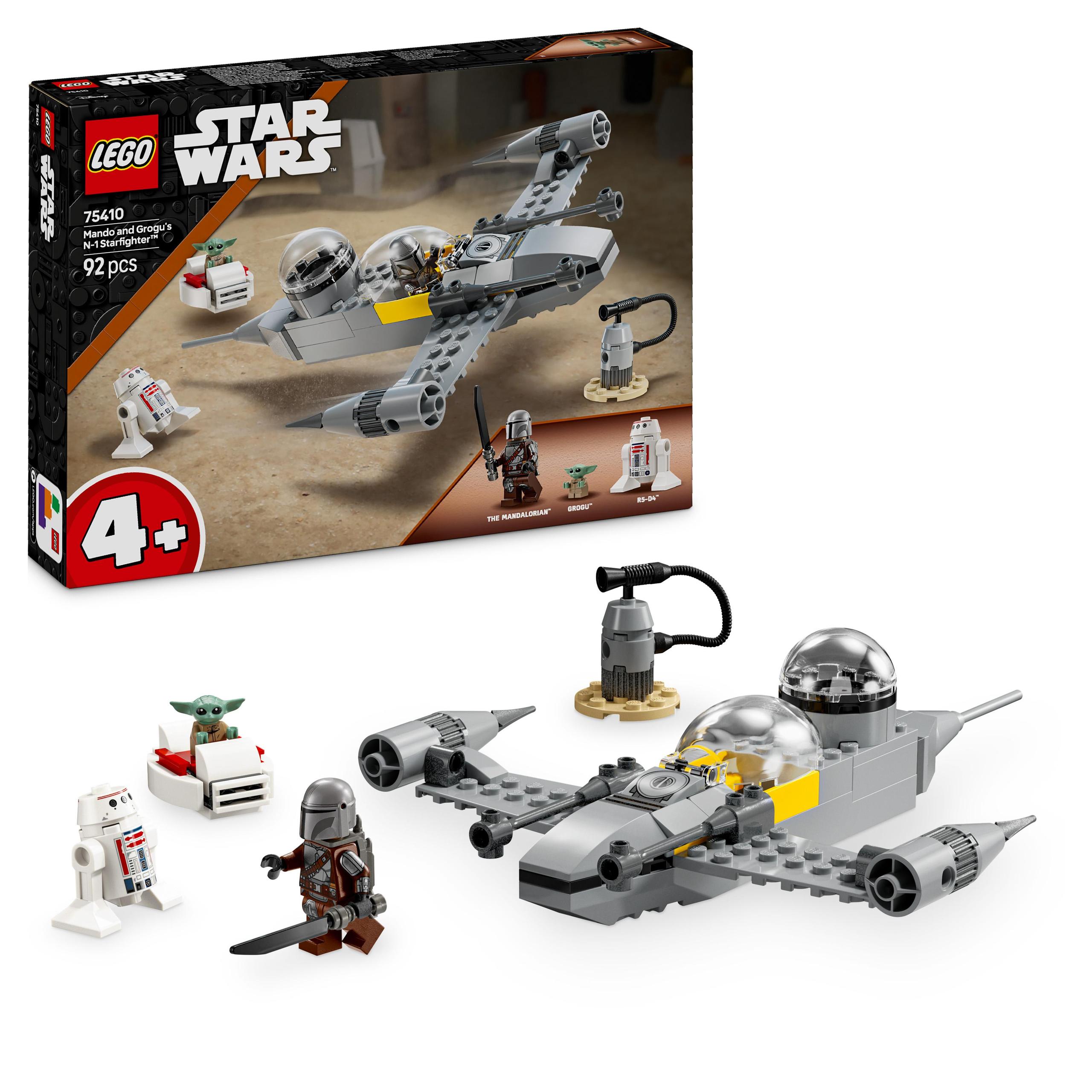 Lego 75410 Star Wars Stíhačka N-1 Mando a Grogu Novinka