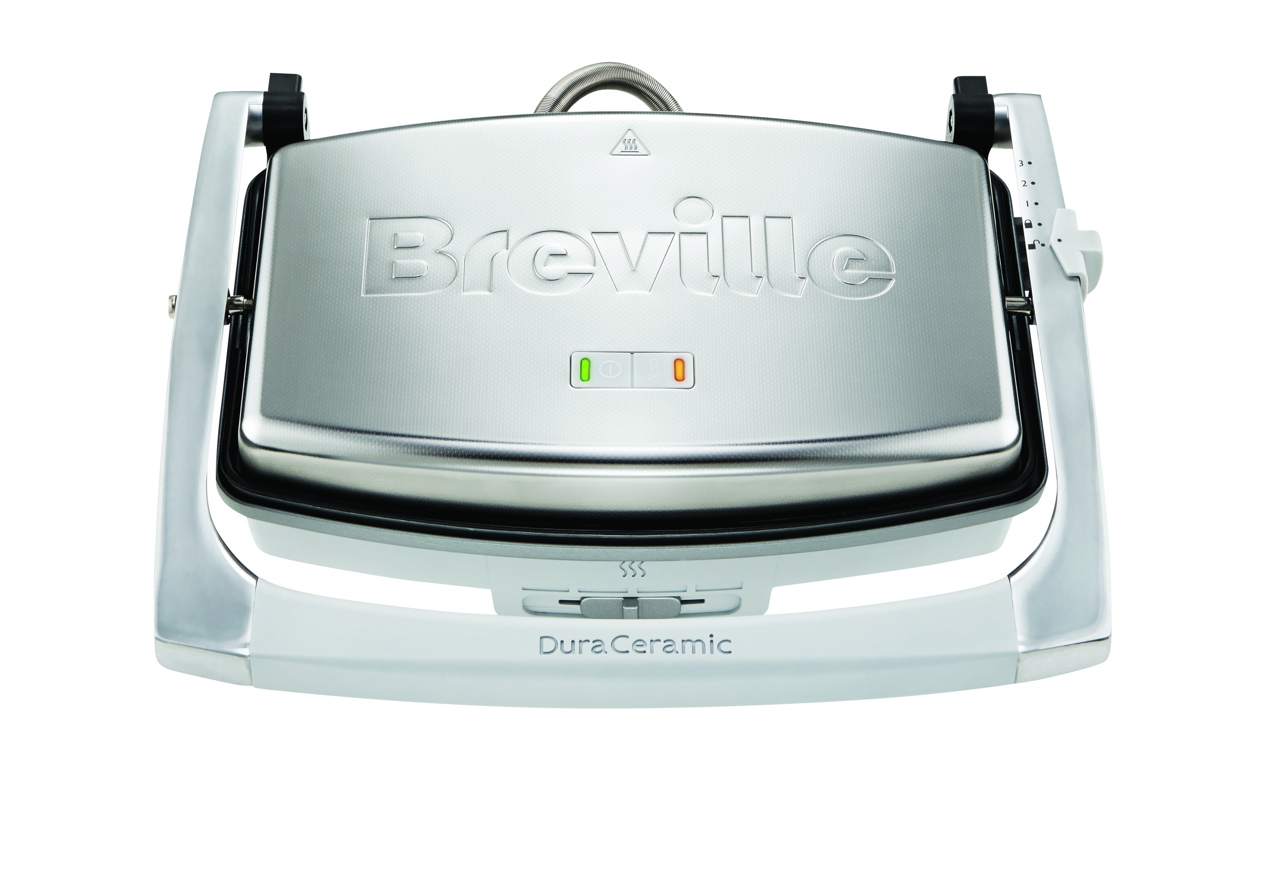 BREVILLE DuraCeramic Opiekacz Do Kanapek Panini Stal Nierdzewna 2 Sztuki — miniatura 9