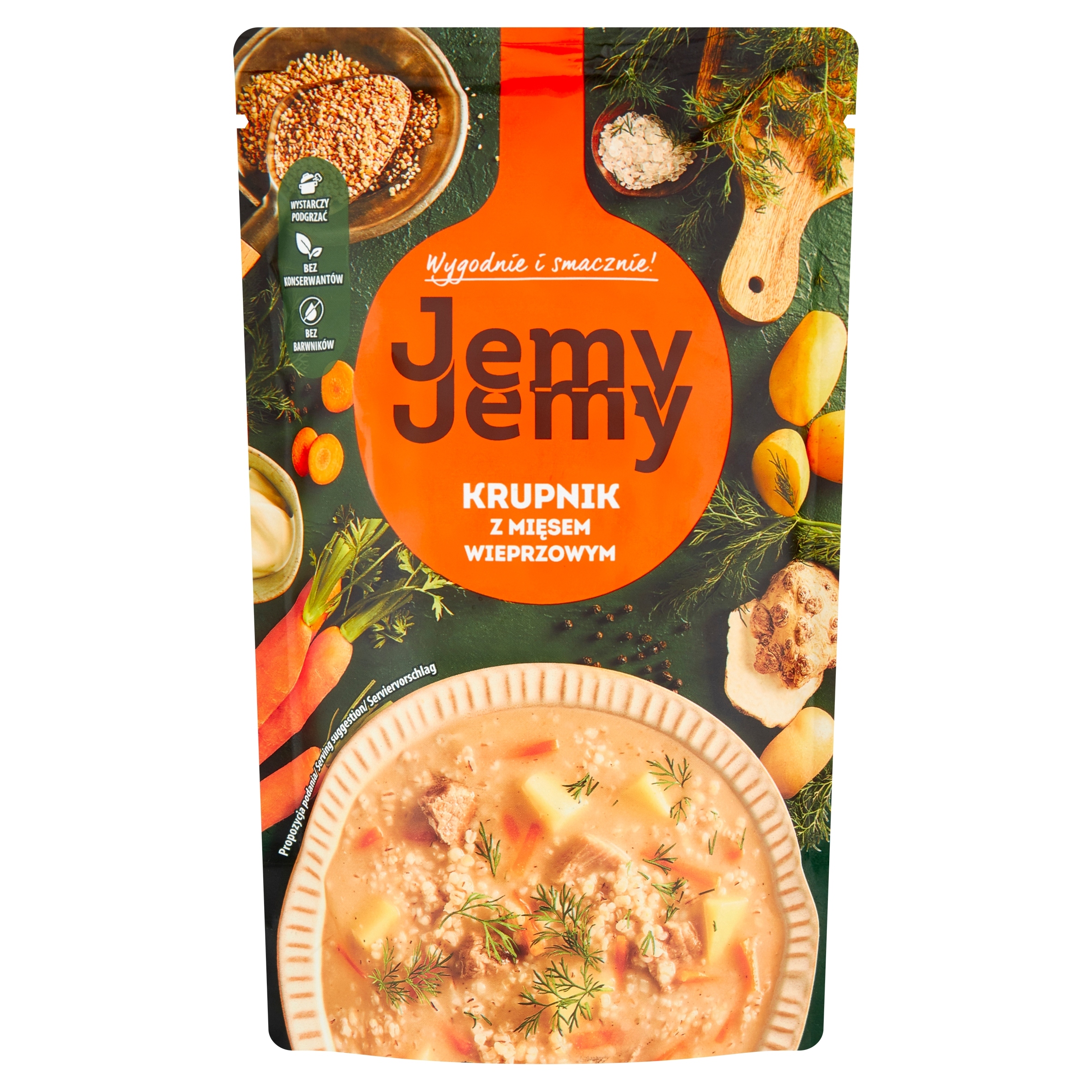 Levně 7x Jíme polévku Krupnik s vepřovým masem 450 g