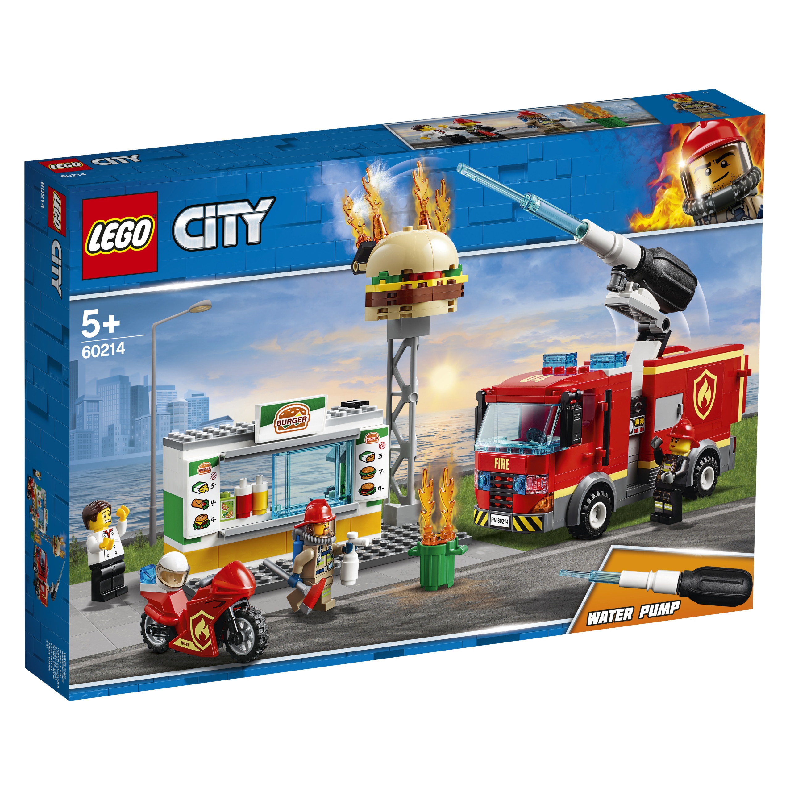 Lego City 60214 Na záchranu v hořícím baru