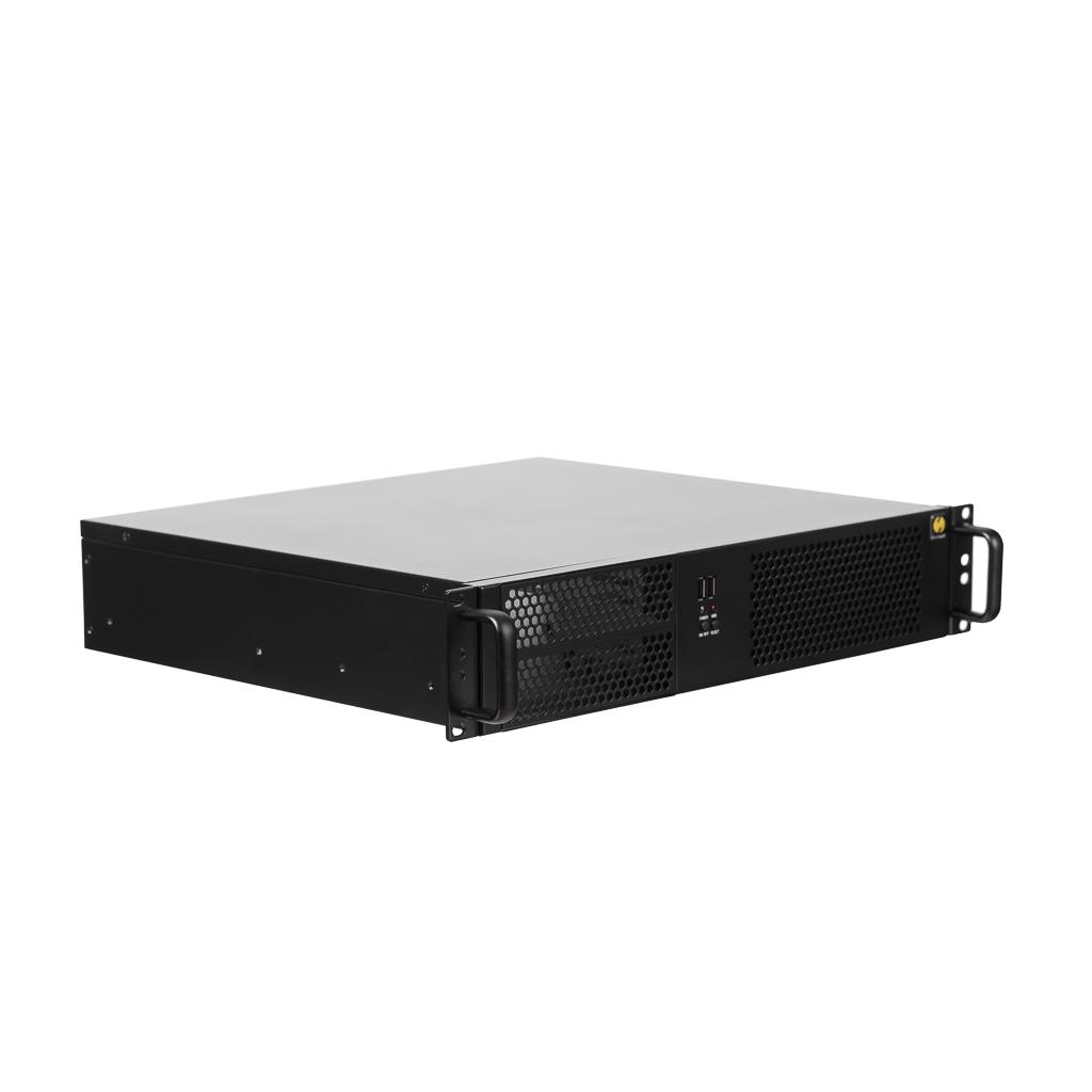 Serverová skříň Rack 19", 2U, Netrack, microATX/miniITX, 390 mm
