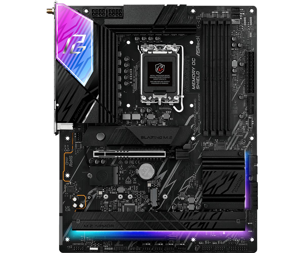 ASROCK B860 Lightning WiFi ATX LGA1851 DDR5 — 10