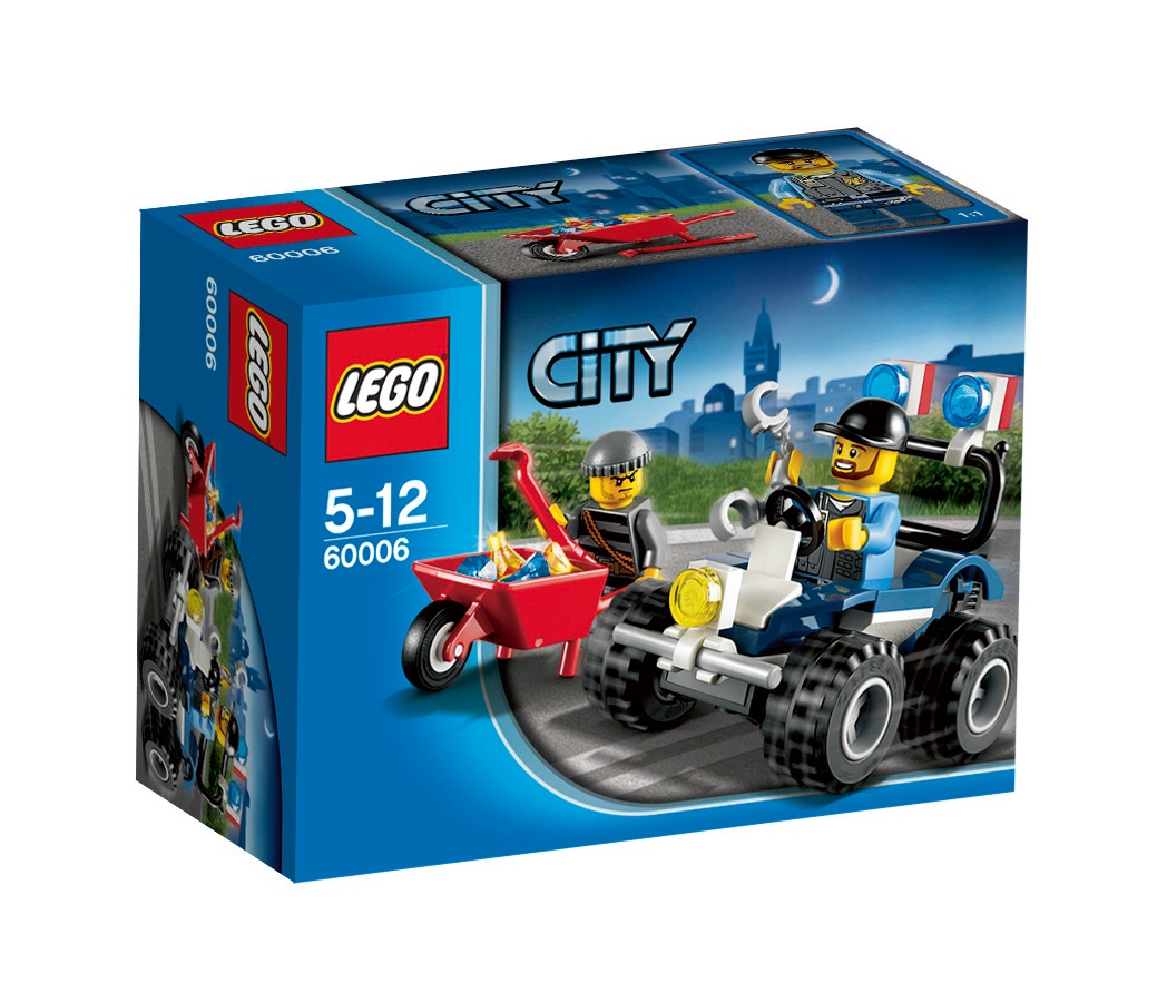 Originální Lego 60006 City – Policejní čtyřkolka Stavebnice Nové 2013 rok
