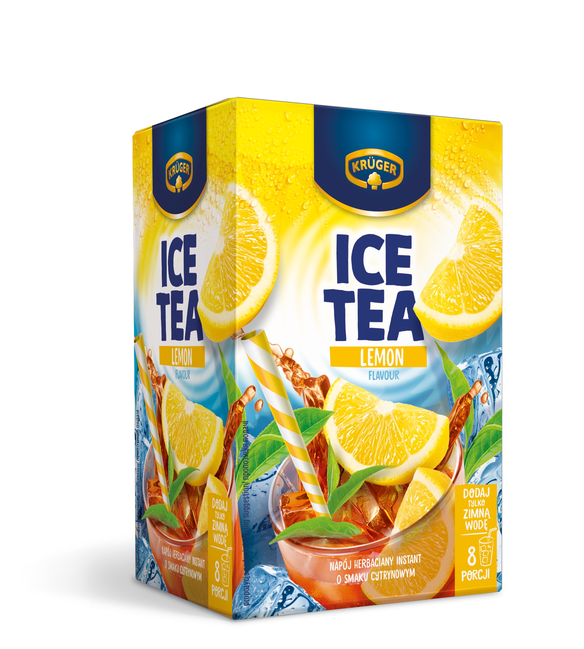 Levně 4x Kruger Ice Tea Citron 128g