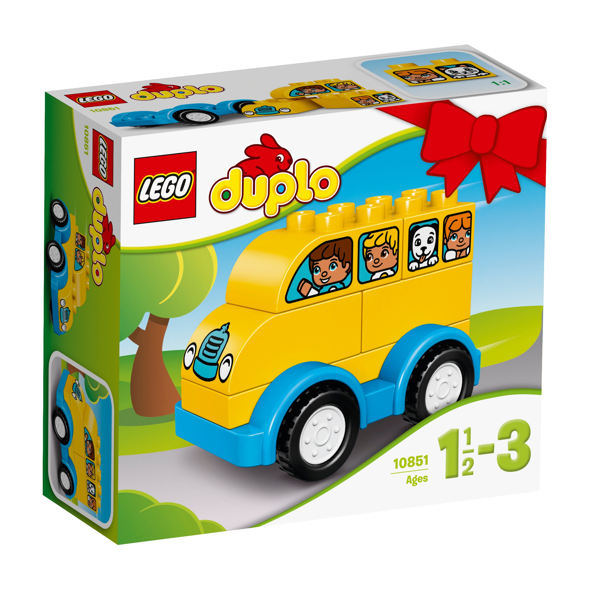 Lego Duplo 10851 Můj první autobus – Ideální Dárek – první stavebnice Lego