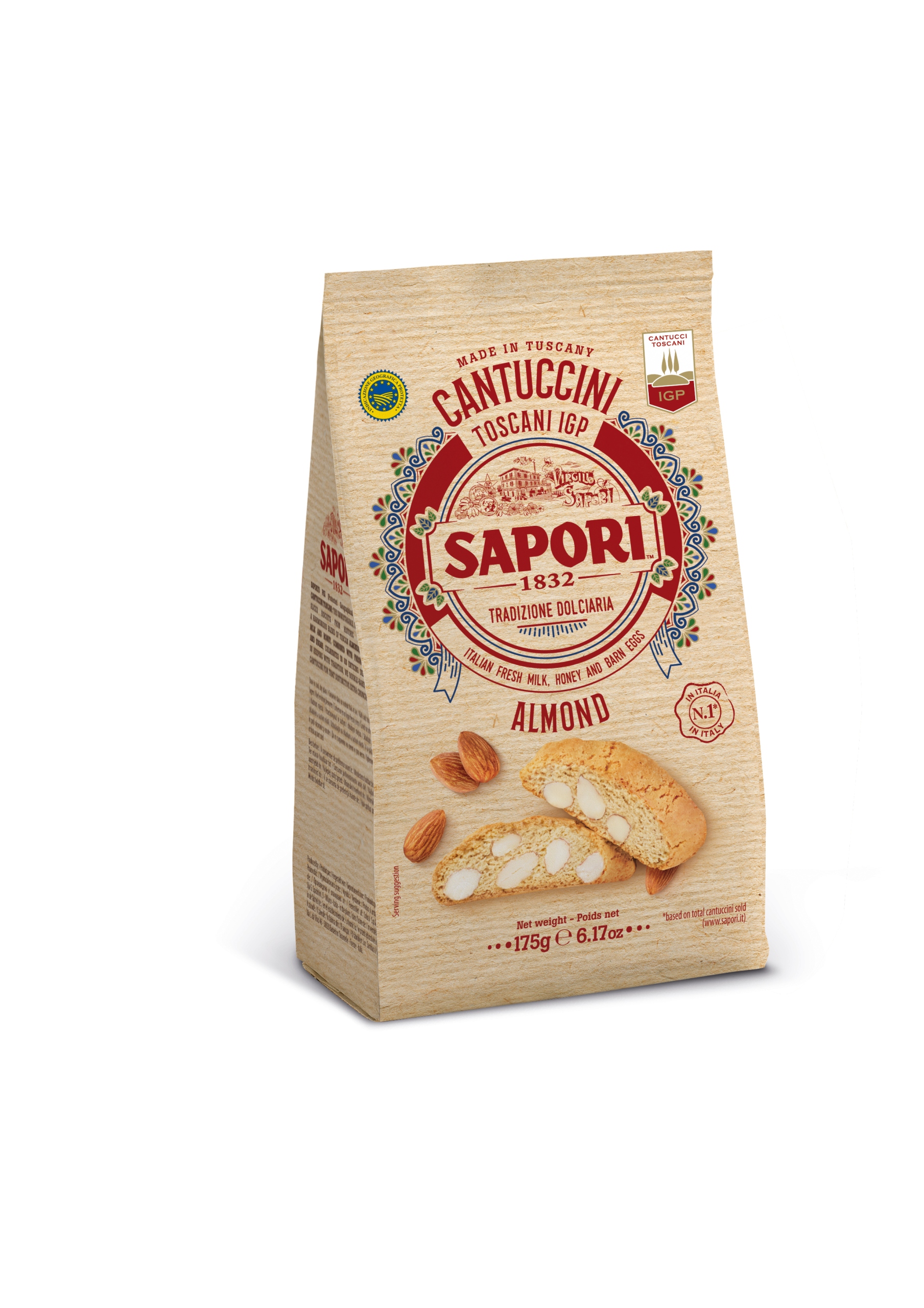 Levně 3x Sapori Cantuccini mandle 175 g