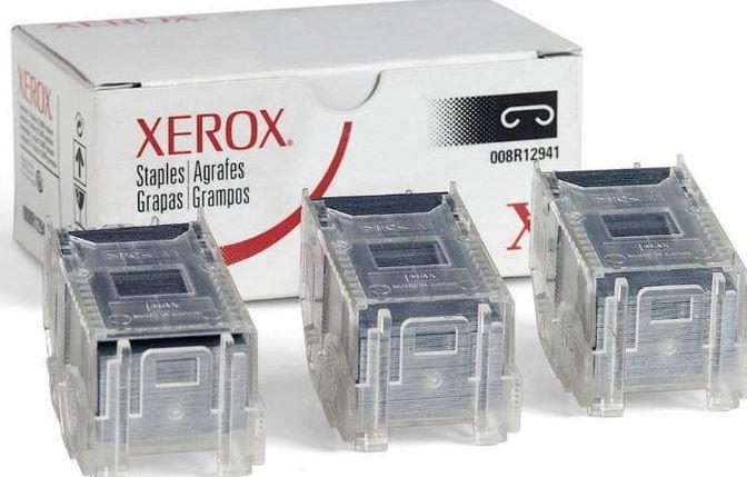 Atramentová kazeta Xerox 008R12941, sada zošívačiek Xerox 3x5000, sada