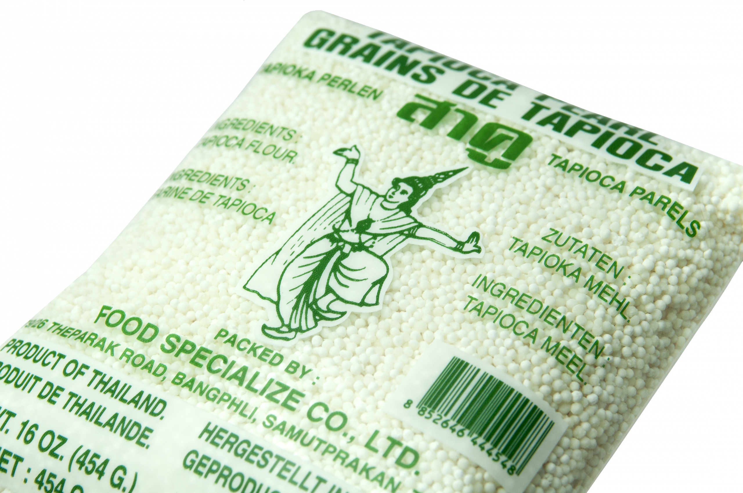 Levně 4X Tapioka perla jemná 454 g Thai Dencer