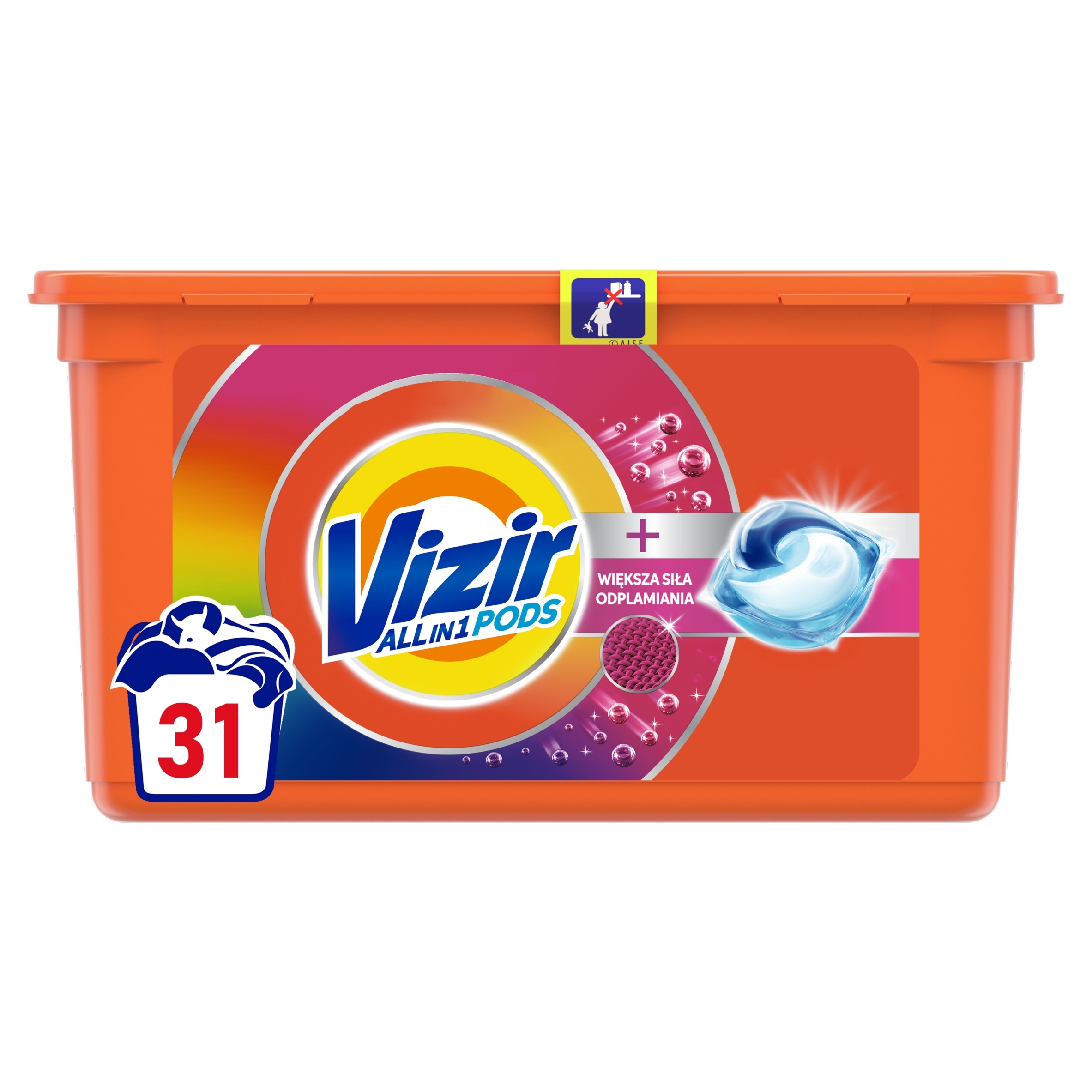 

Vizir kapsułki do prania koloru Siła 31 szt