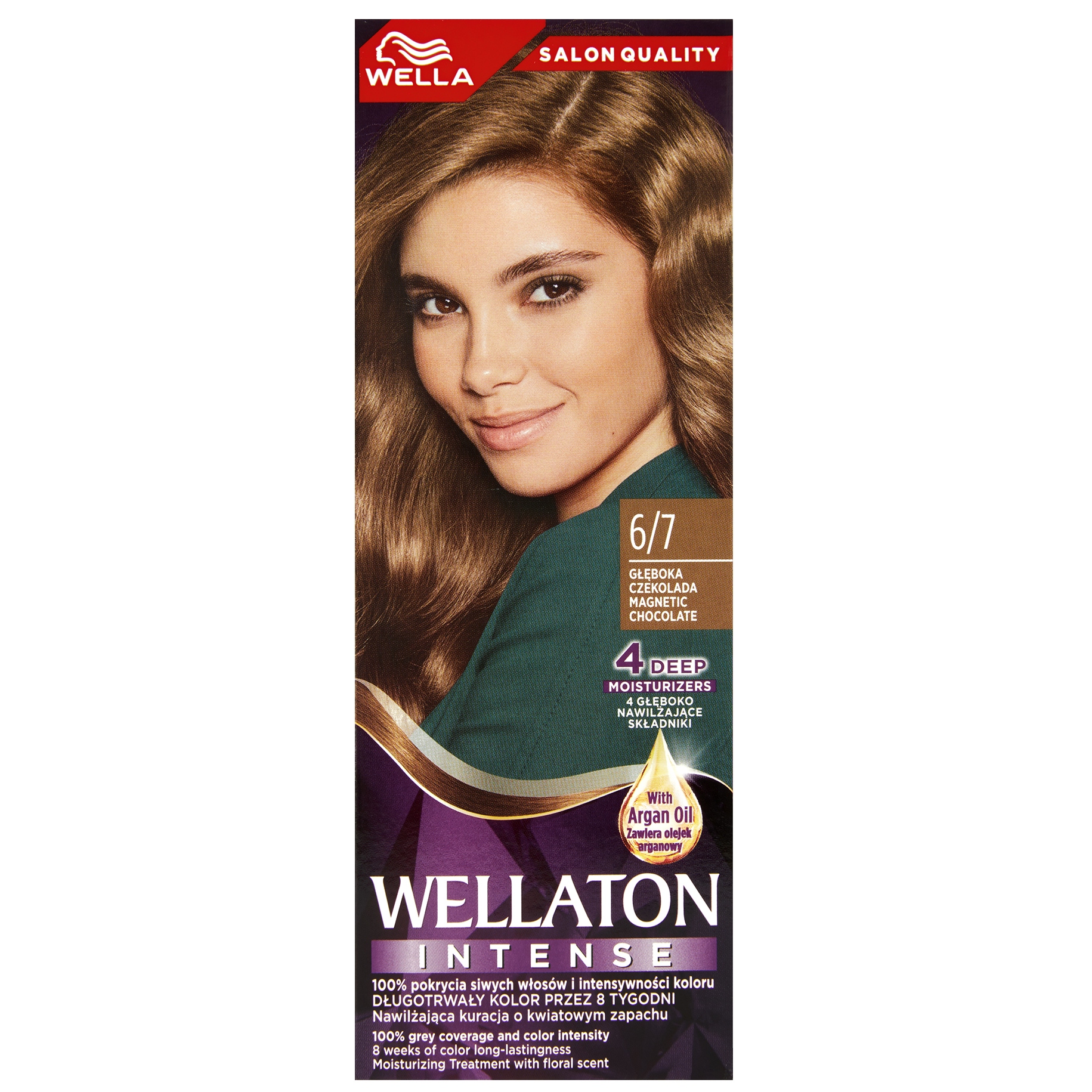 Farba Wella Wellaton 6/7 Głęboka Czekolada