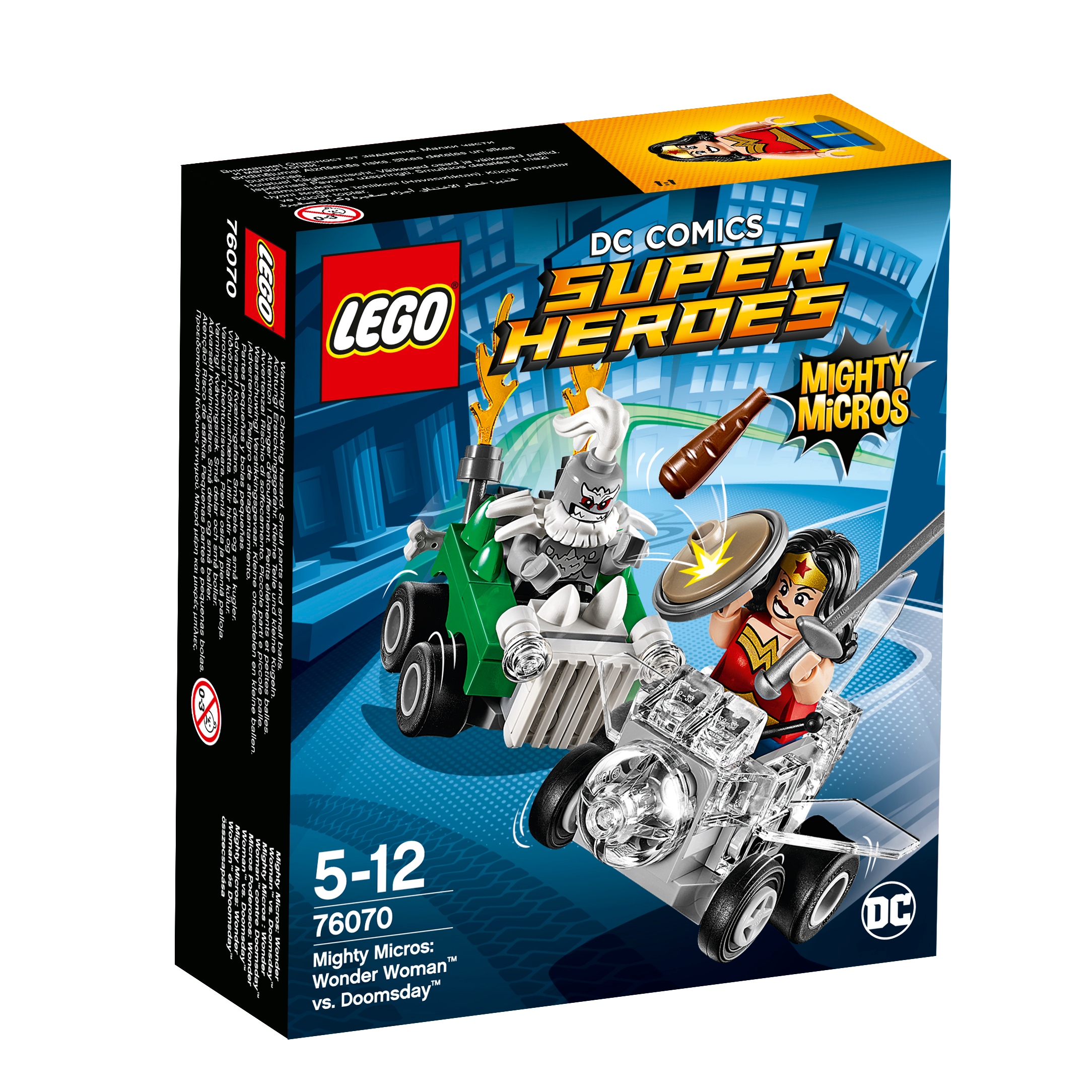 Lego 76070 DC Heroes Mighty Micros: Wonder Woman vs. Doomsday