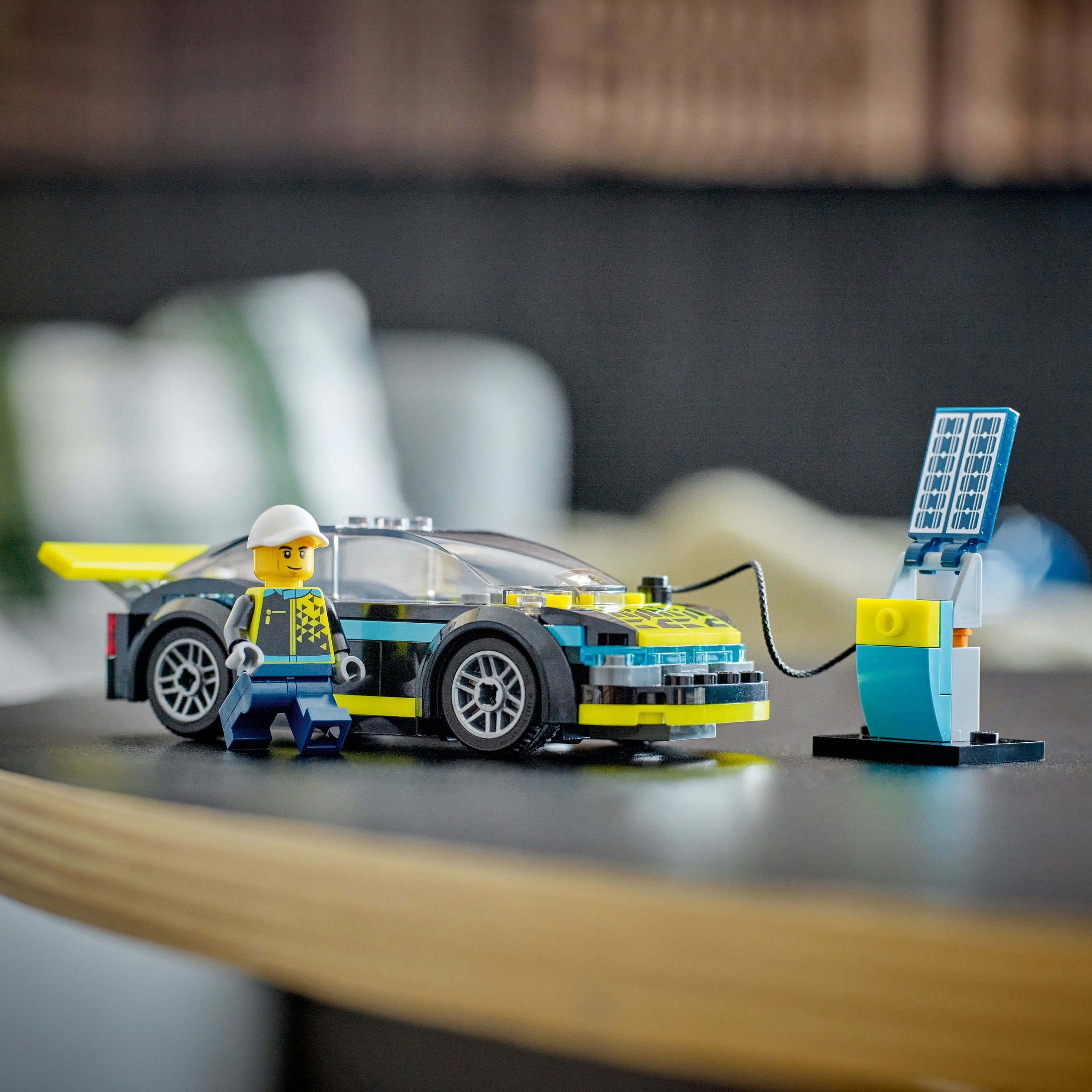 Klocki LEGO 60383 CITY Elektryczny samochód sportowy auto wyścigowe 95el Wiek dziecka 5 lat +