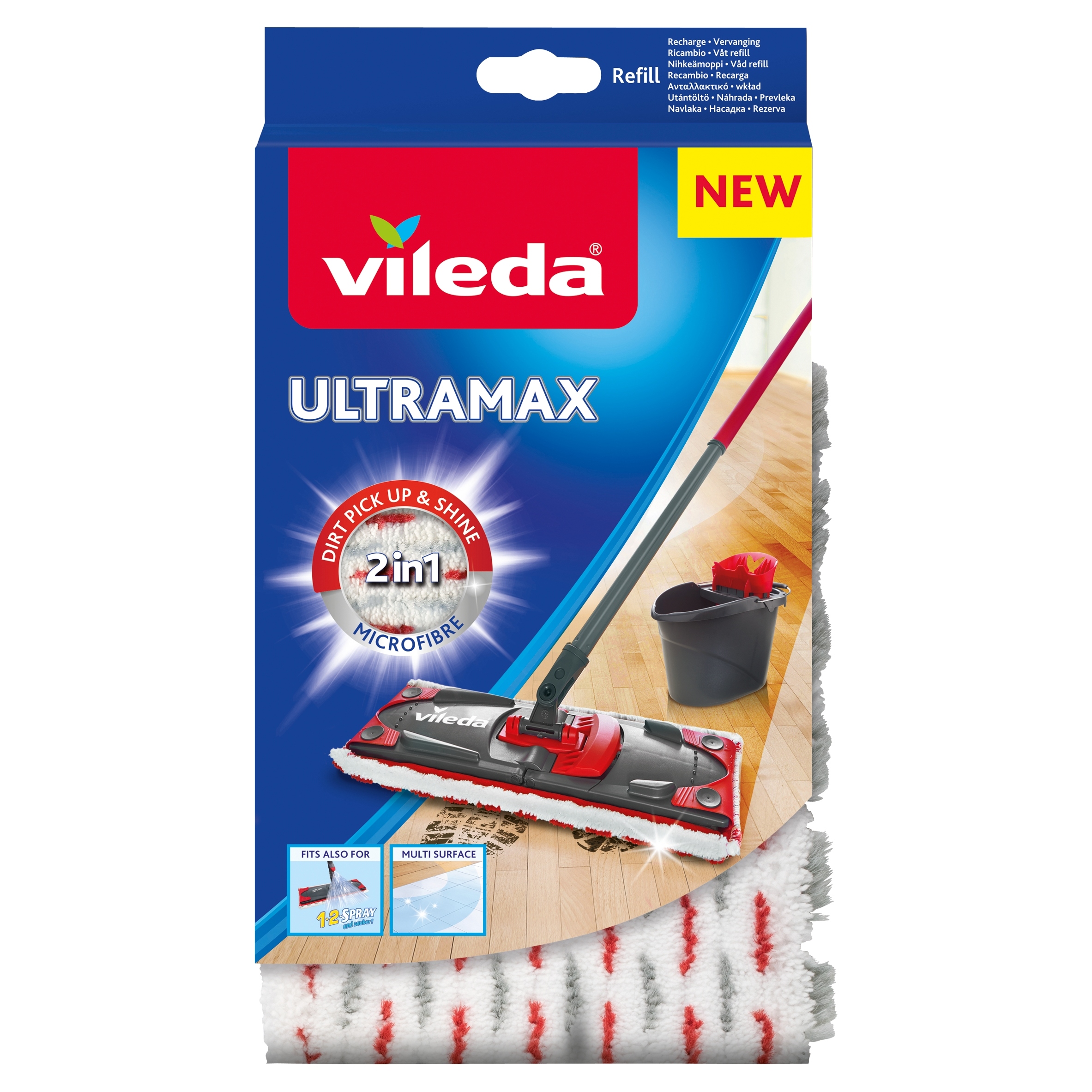 

Wkład do Mopa Vileda UltraMax Ultramat 1-2 Spray