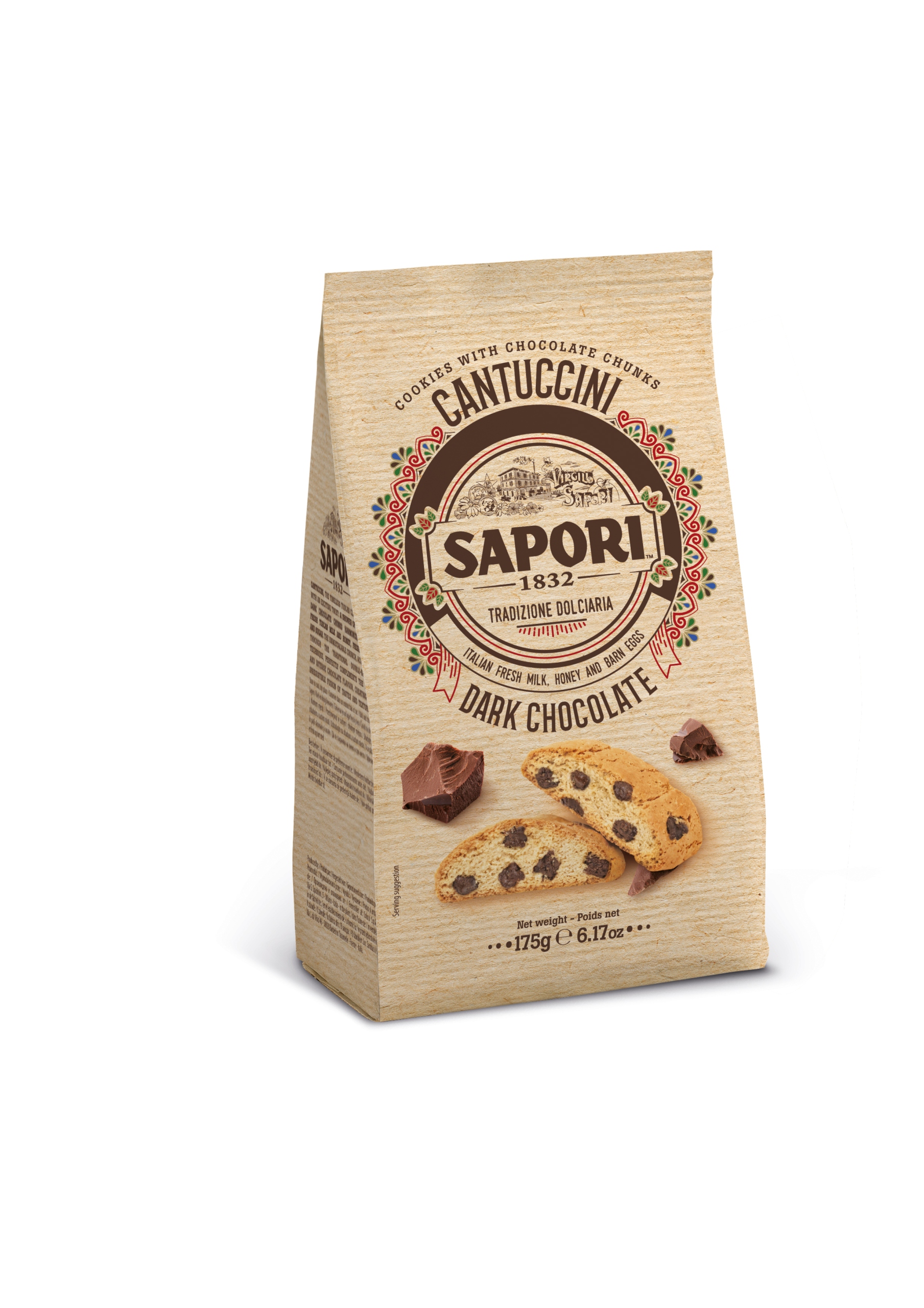 Levně 3x Sapori Cantuccini Čokoláda 175 g