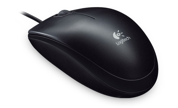 

Mysz przewodowa Logitech B100 czarna Usb 800 Dpi