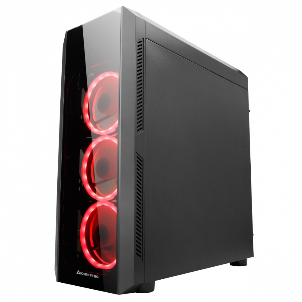 Počítačová Skriňa Chieftec GL-02B Midi Tower čierne