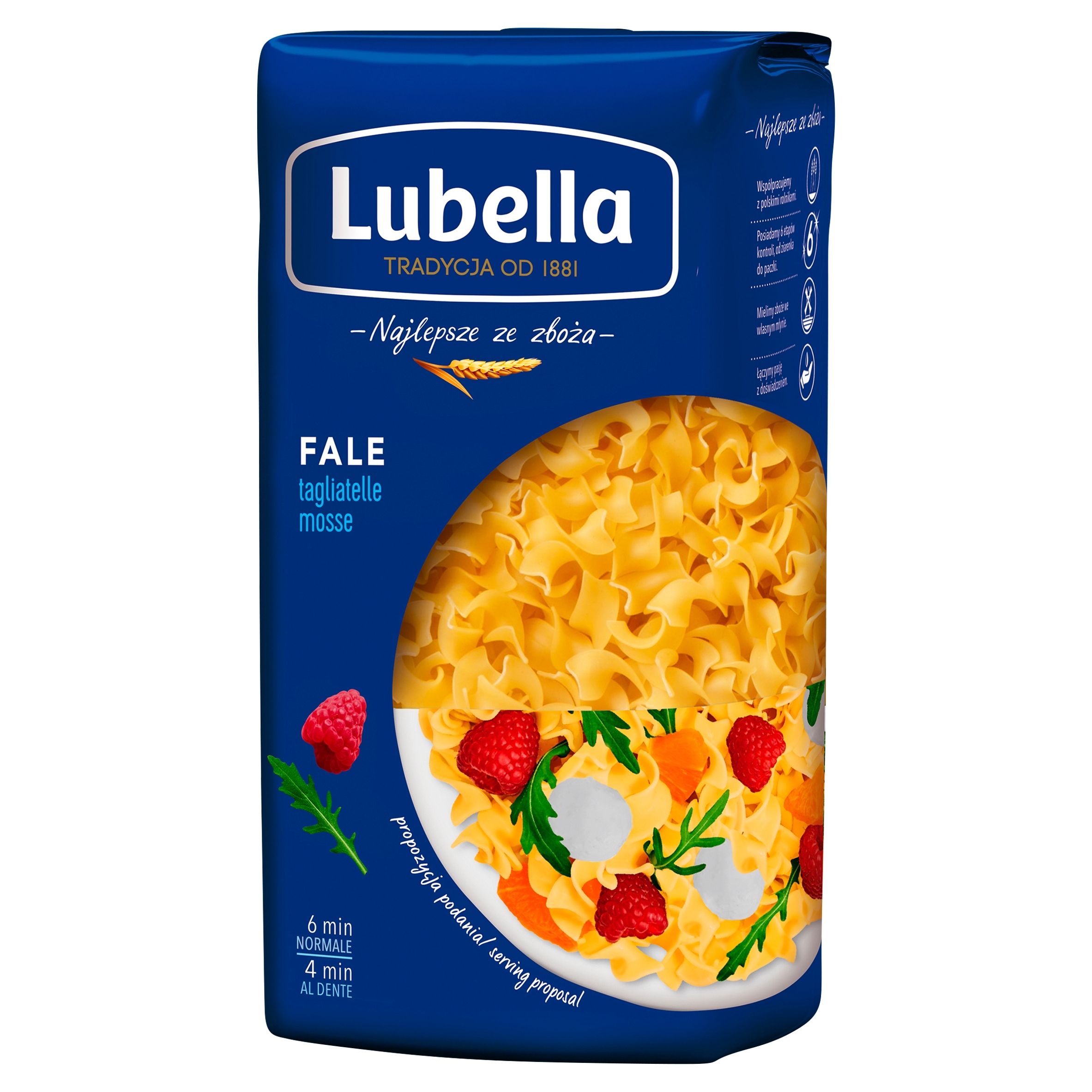 Levně 10X Lubella Těstoviny Vlny Tagliatelle Mosse 400 g