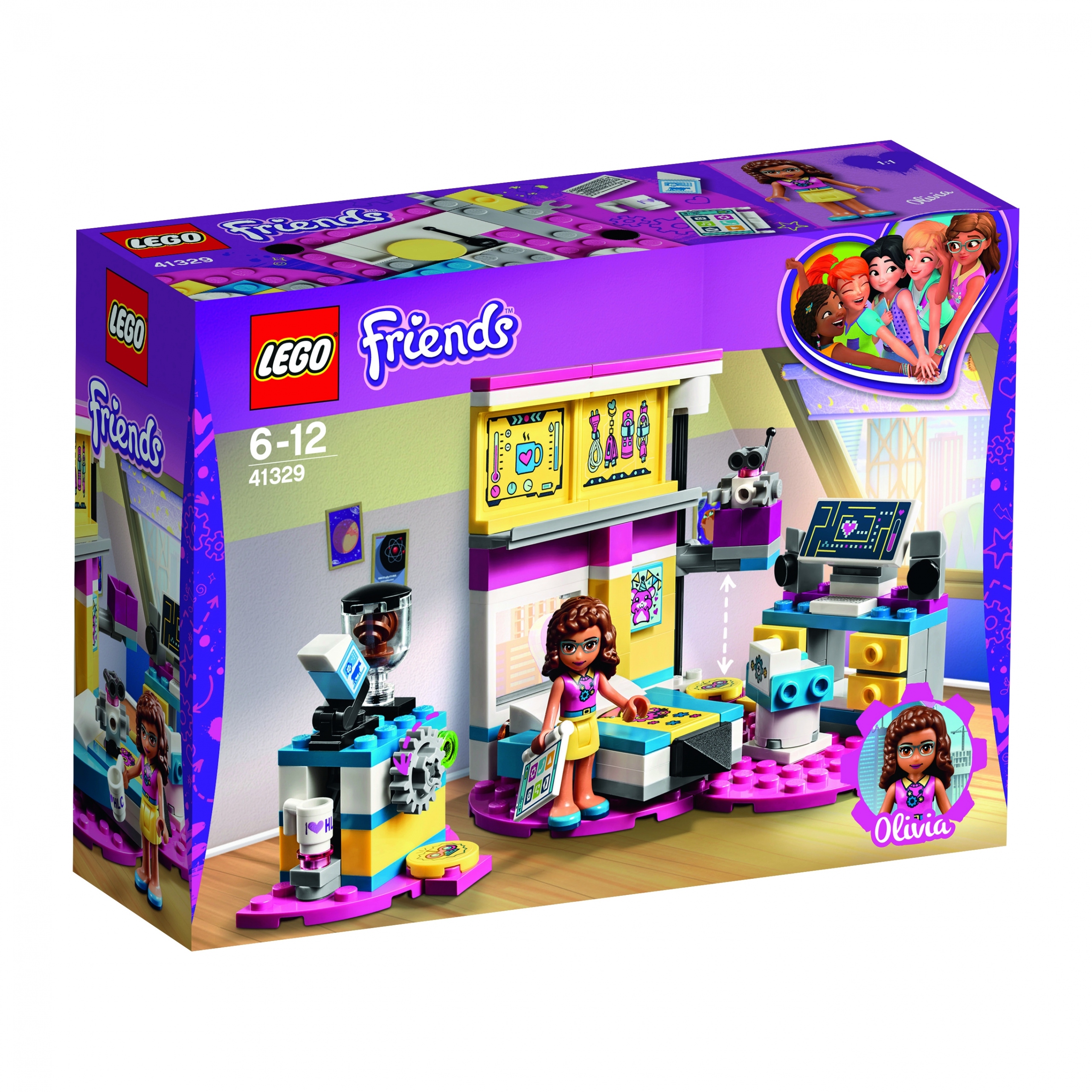 Lego Friends 41329 stavebnice Lego Friends Ložnice Olivie Nový Set