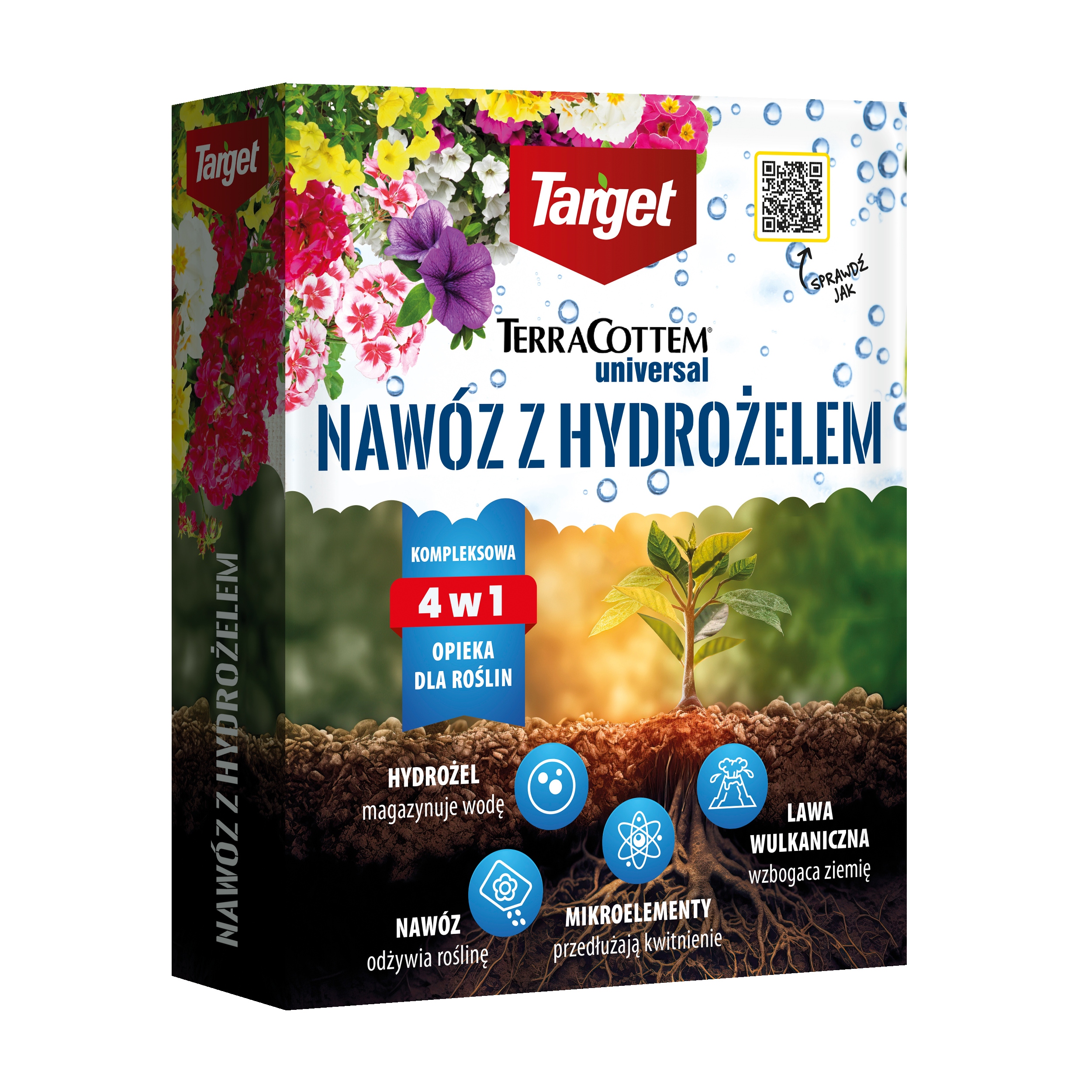 TARGET TERRACOTTEM universal nawóz z hydrożelem 600g