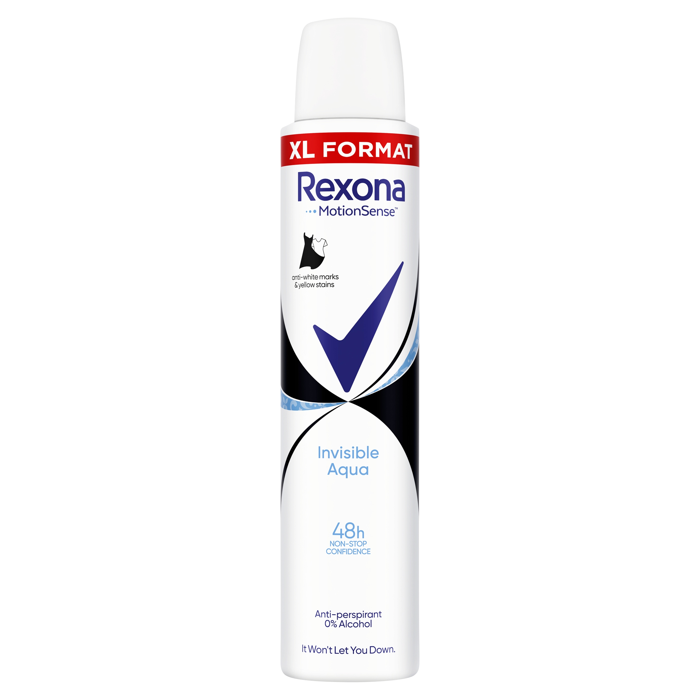 Rexona Motion Sense Invisible Aqua Antiperspirant ve spreji 200 ml