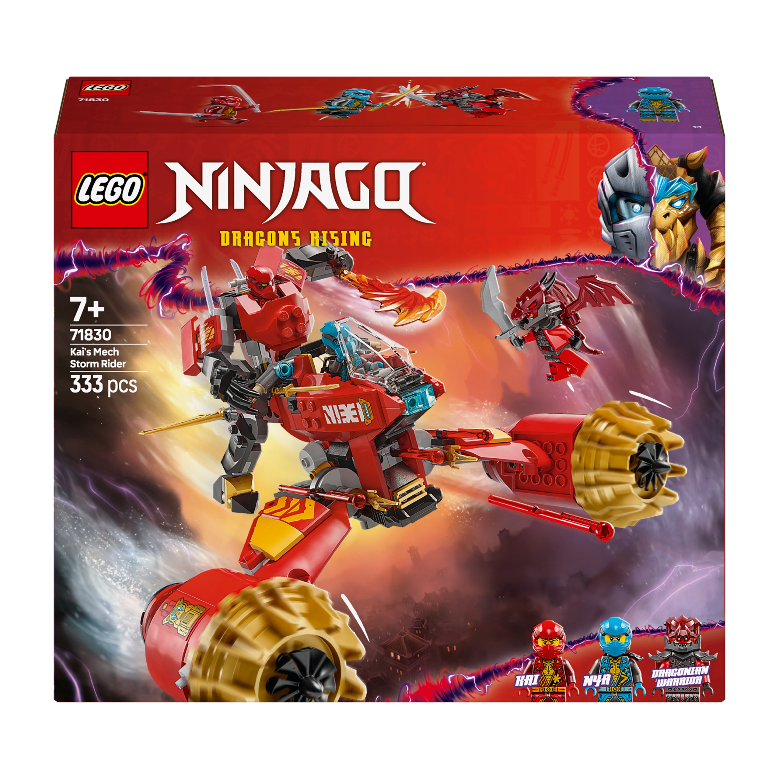 Lego Ninjago Bouřkový jezdec-mech Kaia 71830