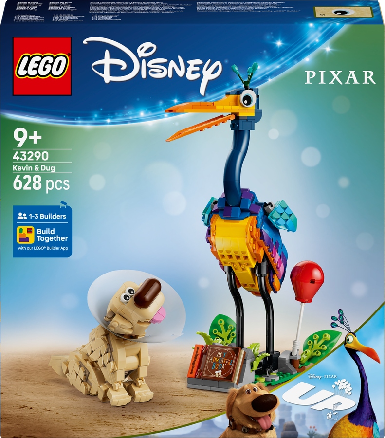 Lego Disney Pixar Stefan a As 43290, figurky z filmu Odlet