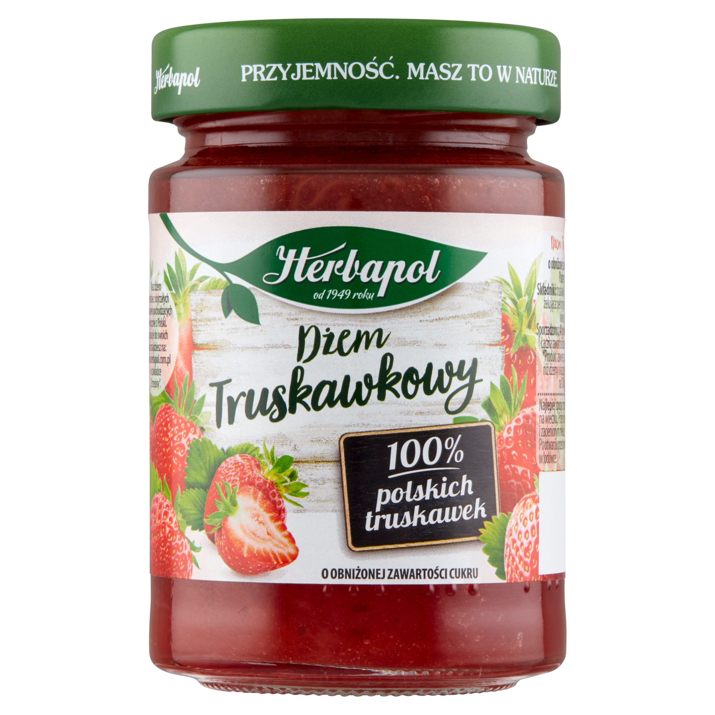 Dżem truskawkowy Herbapol 280g