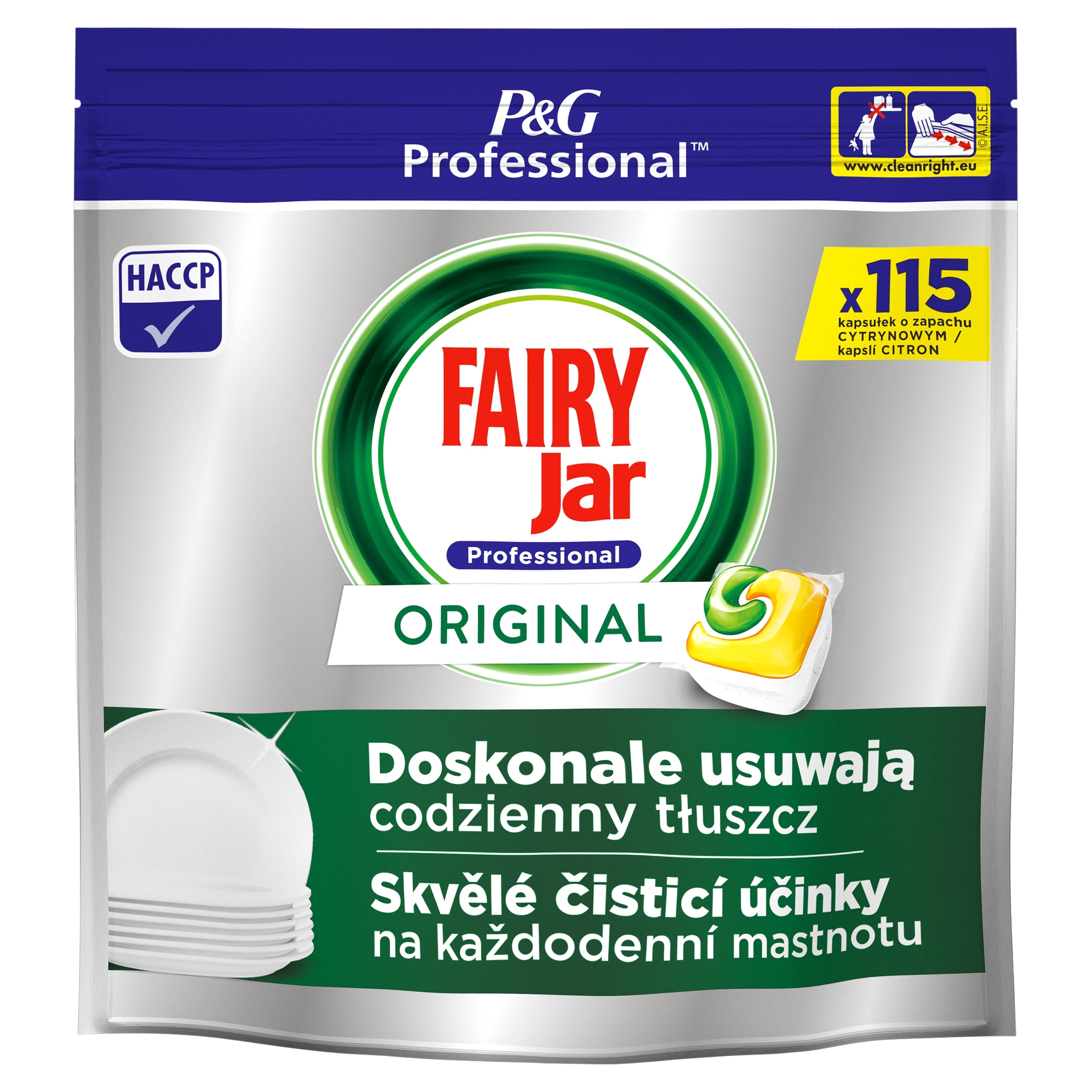 Levně Fairy kapsle do myčky nádobí, tablety All in One 115 ks