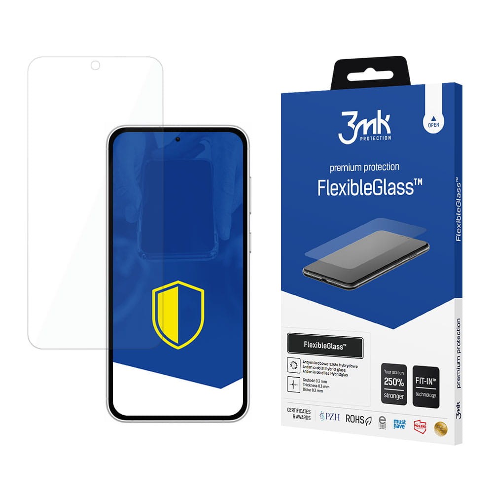 Szkło hybrydowe 3mk FlexibleGlass™ na Samsung Galaxy S23 Fe 3mk