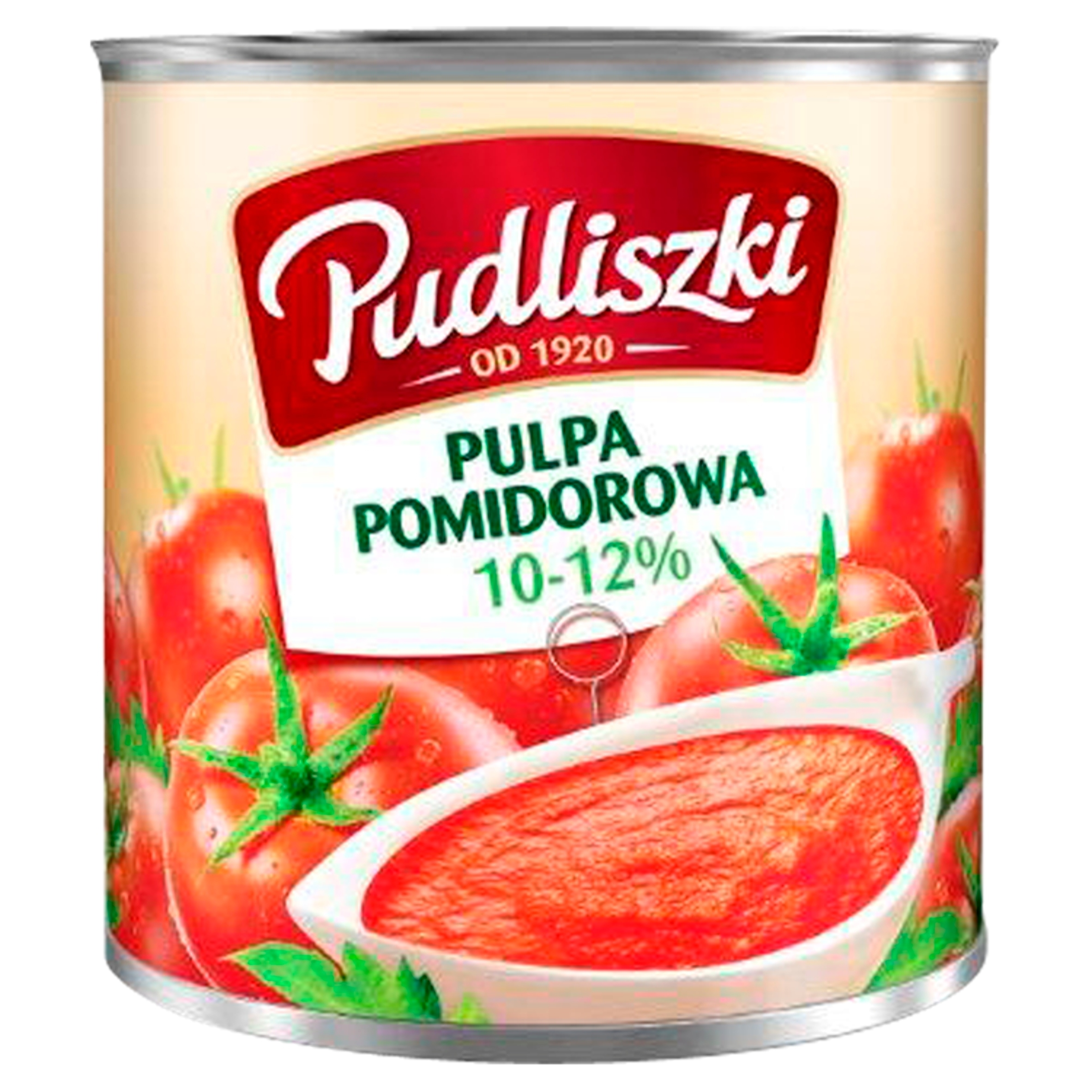 Levně Pudliszki Rajčatová polpa 10-12% 2,5 kg