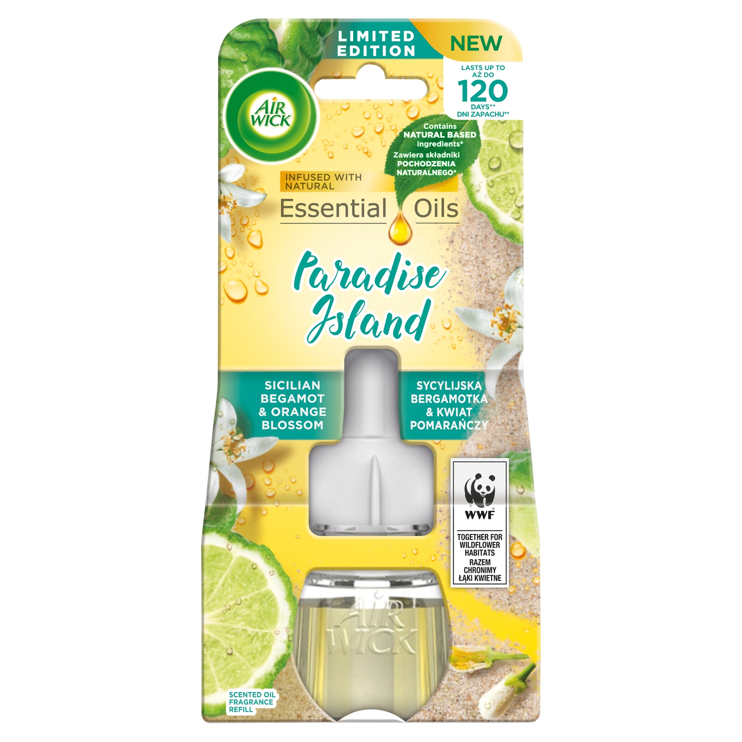 

Air Wick Bergamotka I Pomarańcza Zapas Wkład 19ML