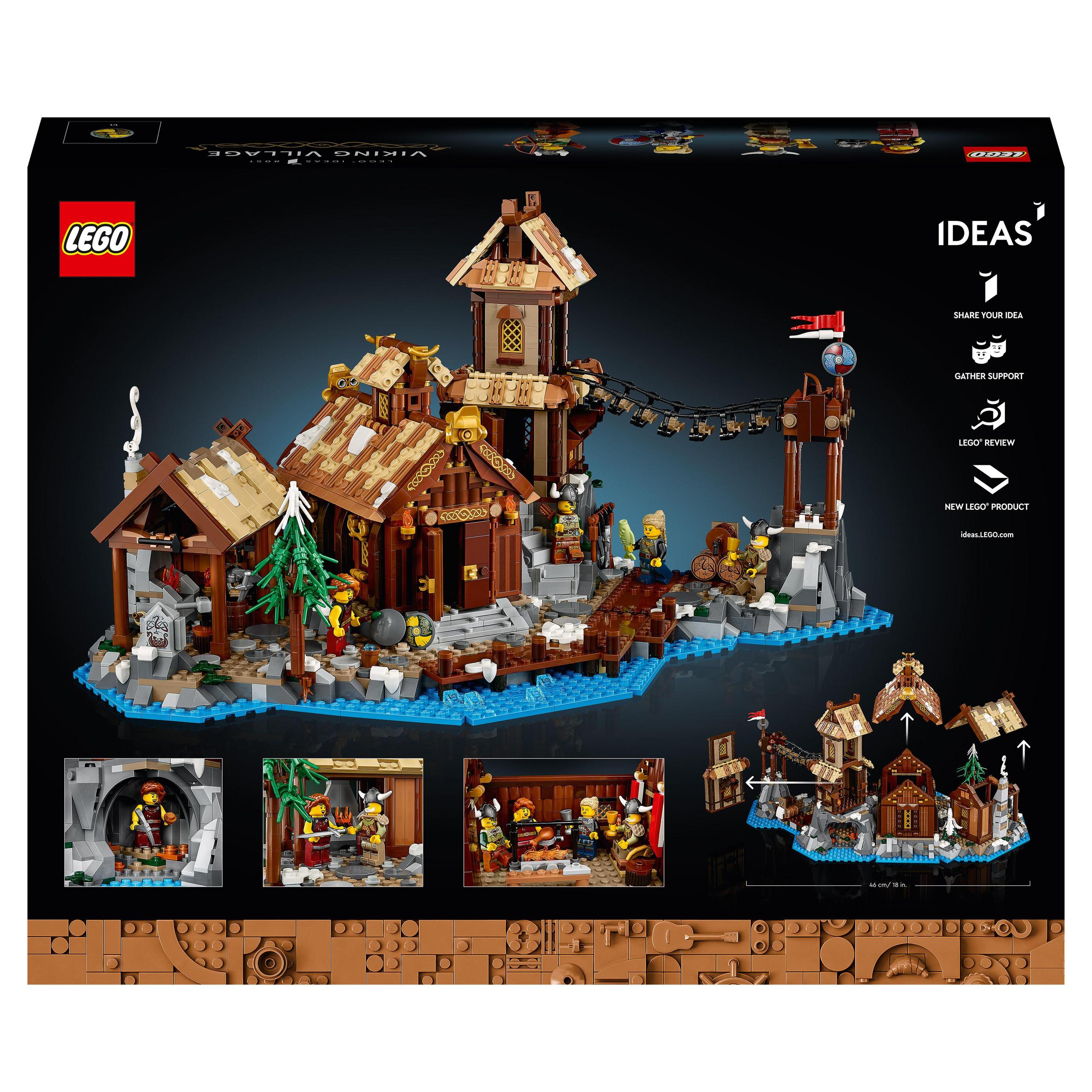 Lego Ideas 21343 Vikingská vesnice