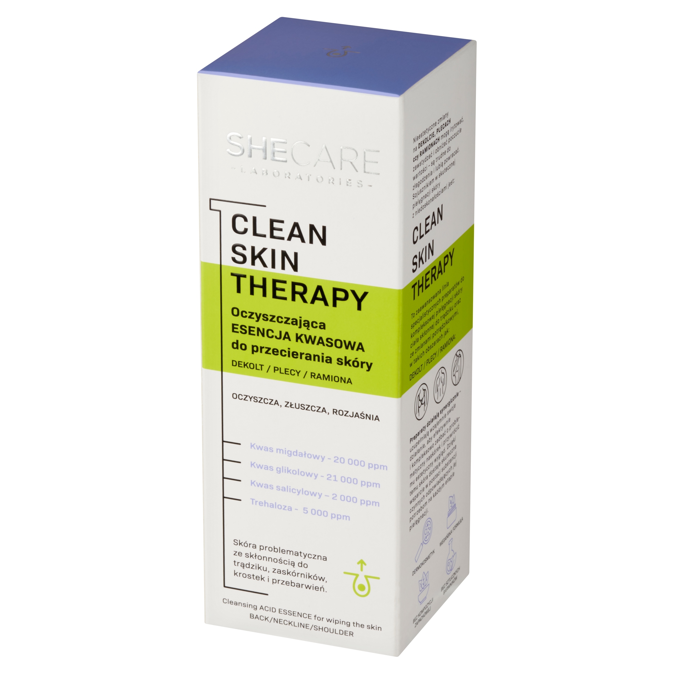 Clean Skin Therapy Oczyszczająca esencja kwasowa do ciała