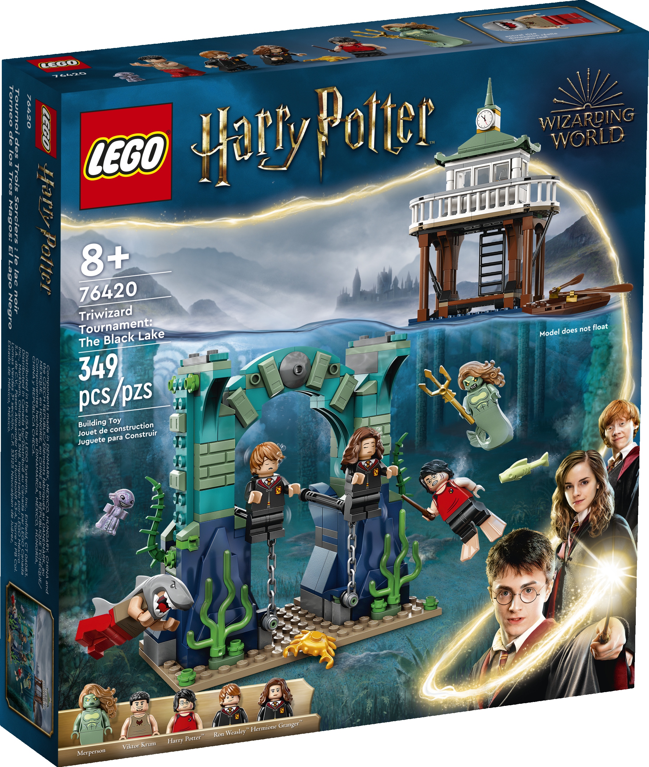 Lego 76420 Harry Potter Trojmagický turnaj: Hogwartské jezero NOWEklocki