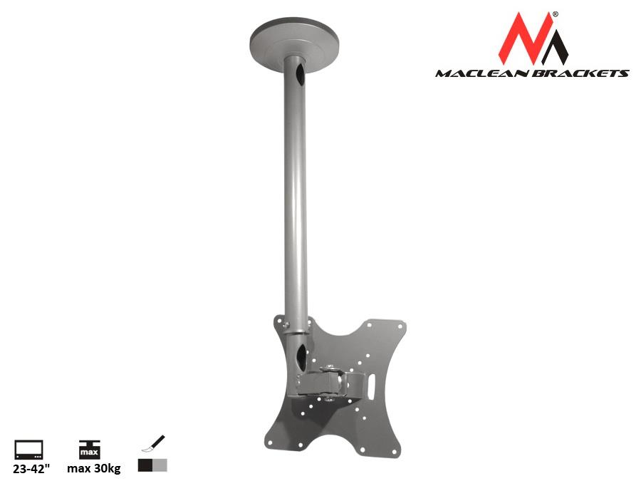 Maclean Uchwyt do telewizora sufitowy 23-42" 50 85 cm 30kg MC-504A B