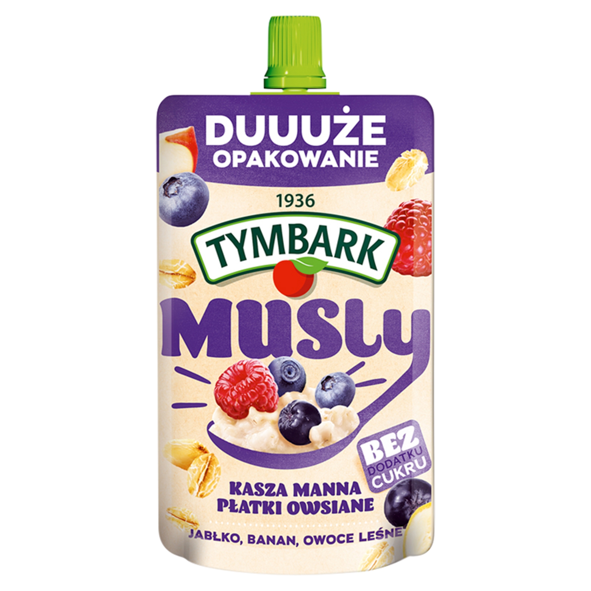 Levně 10 x Tymbark Musly Pyré kaše mana lesní plody 170 g