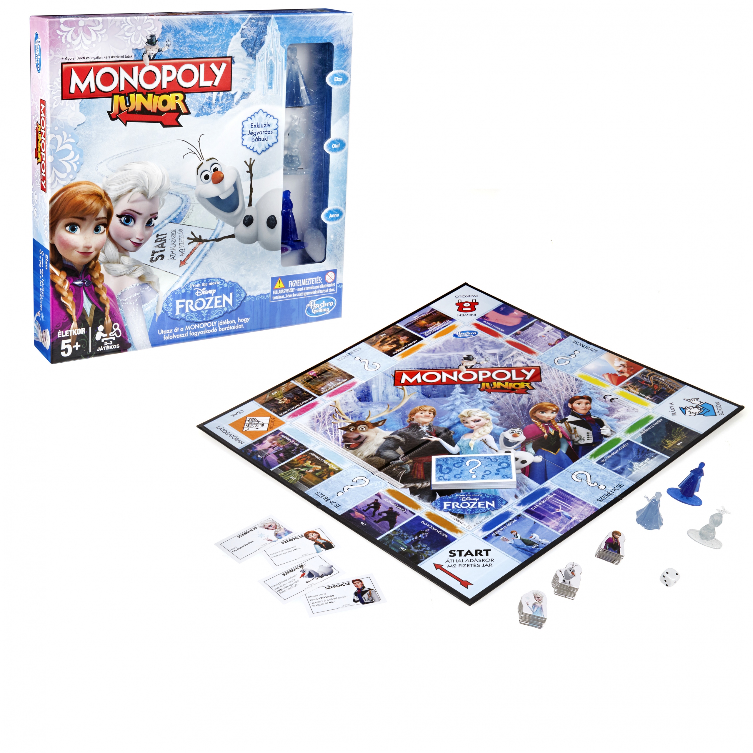 Gra planszowa Monopoly Junior Kraina Lodu Hasbro