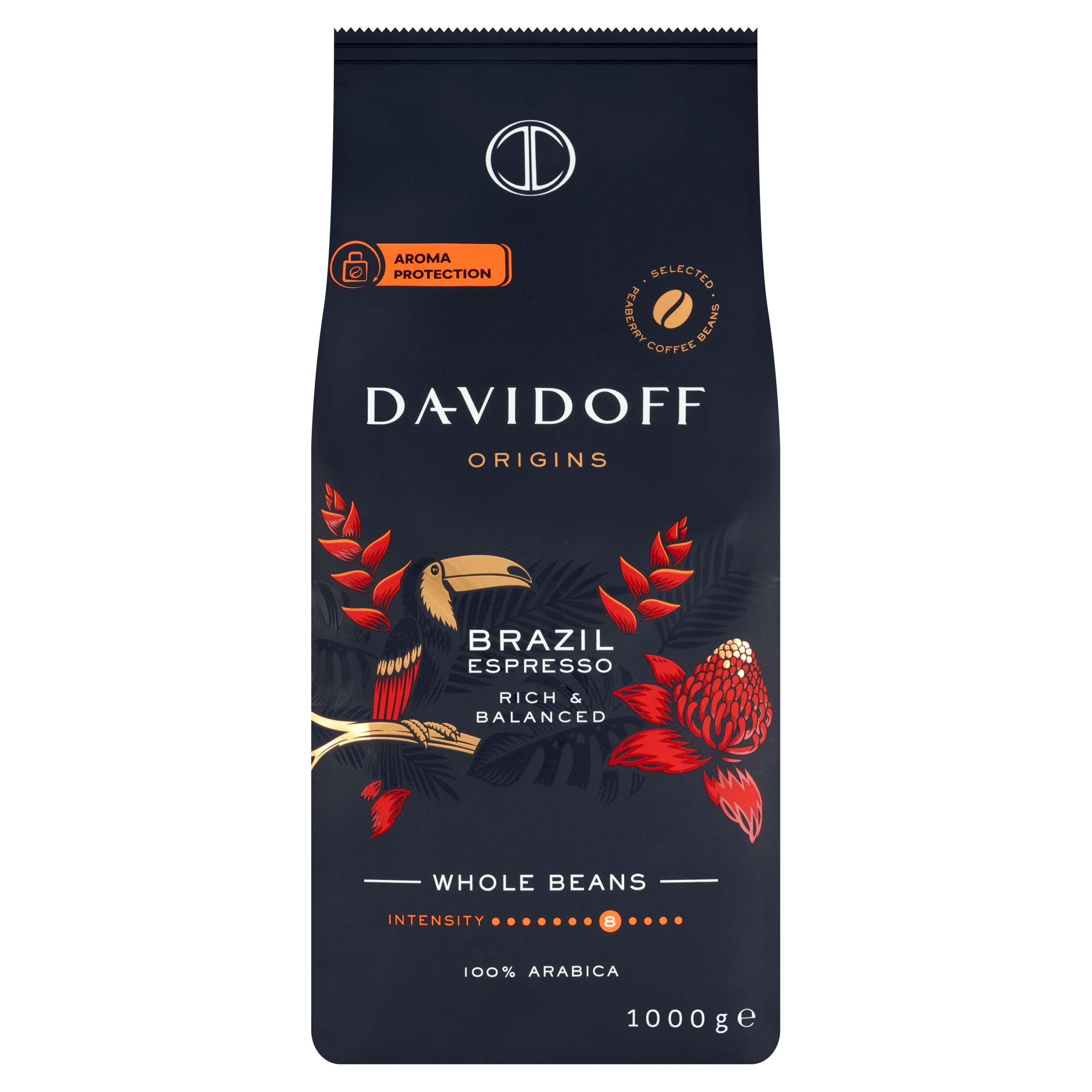 Kawa ziarnista arabica 100% Davidoff Origins Brazil 1000 g