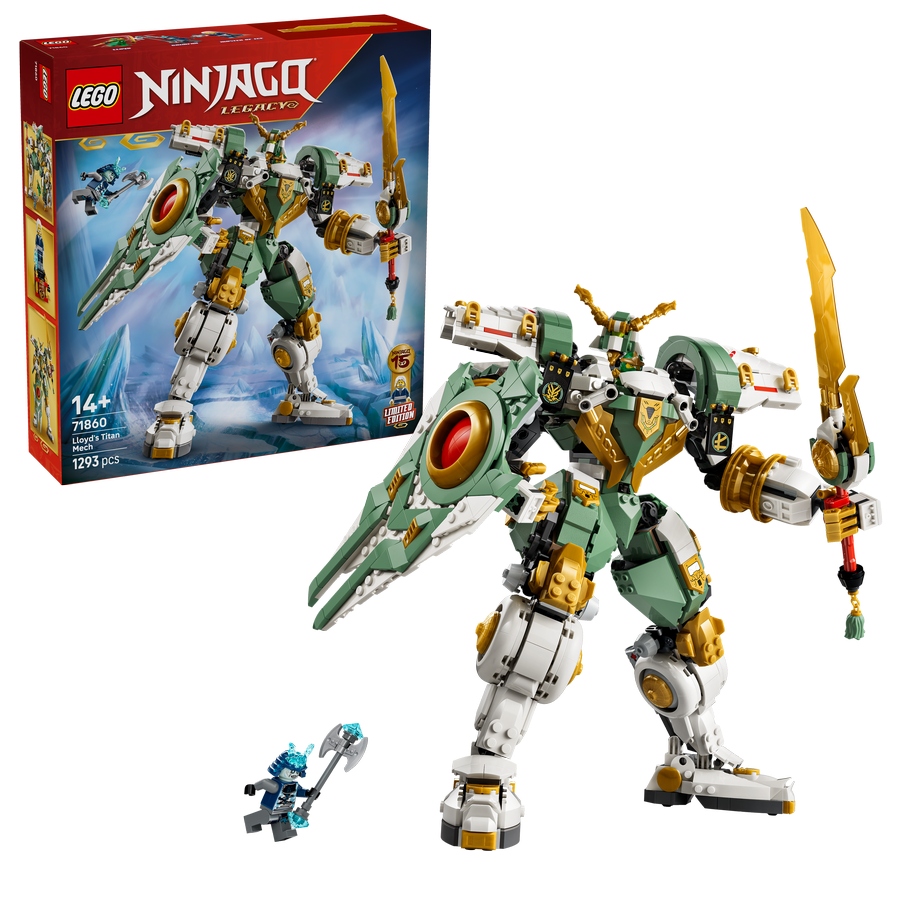 Lego Ninjago 71860 Lloydův titanový robot: 15 let Ninjago
